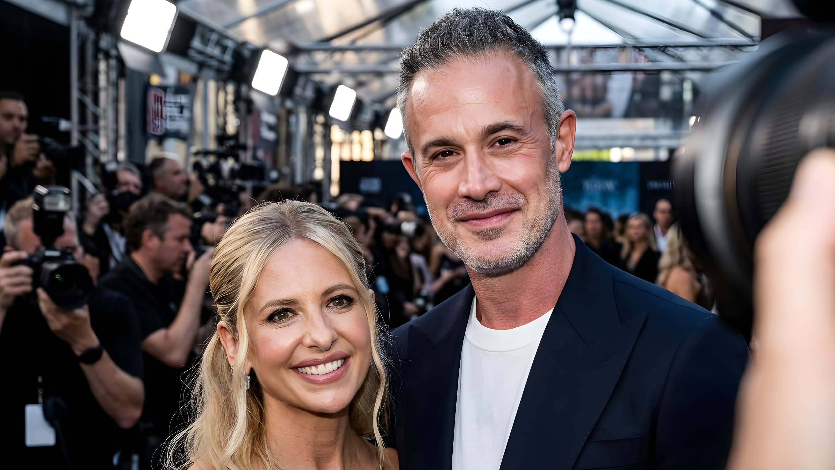 Sarah Michelle Gellar fejrer 24 år med sin kendte mand