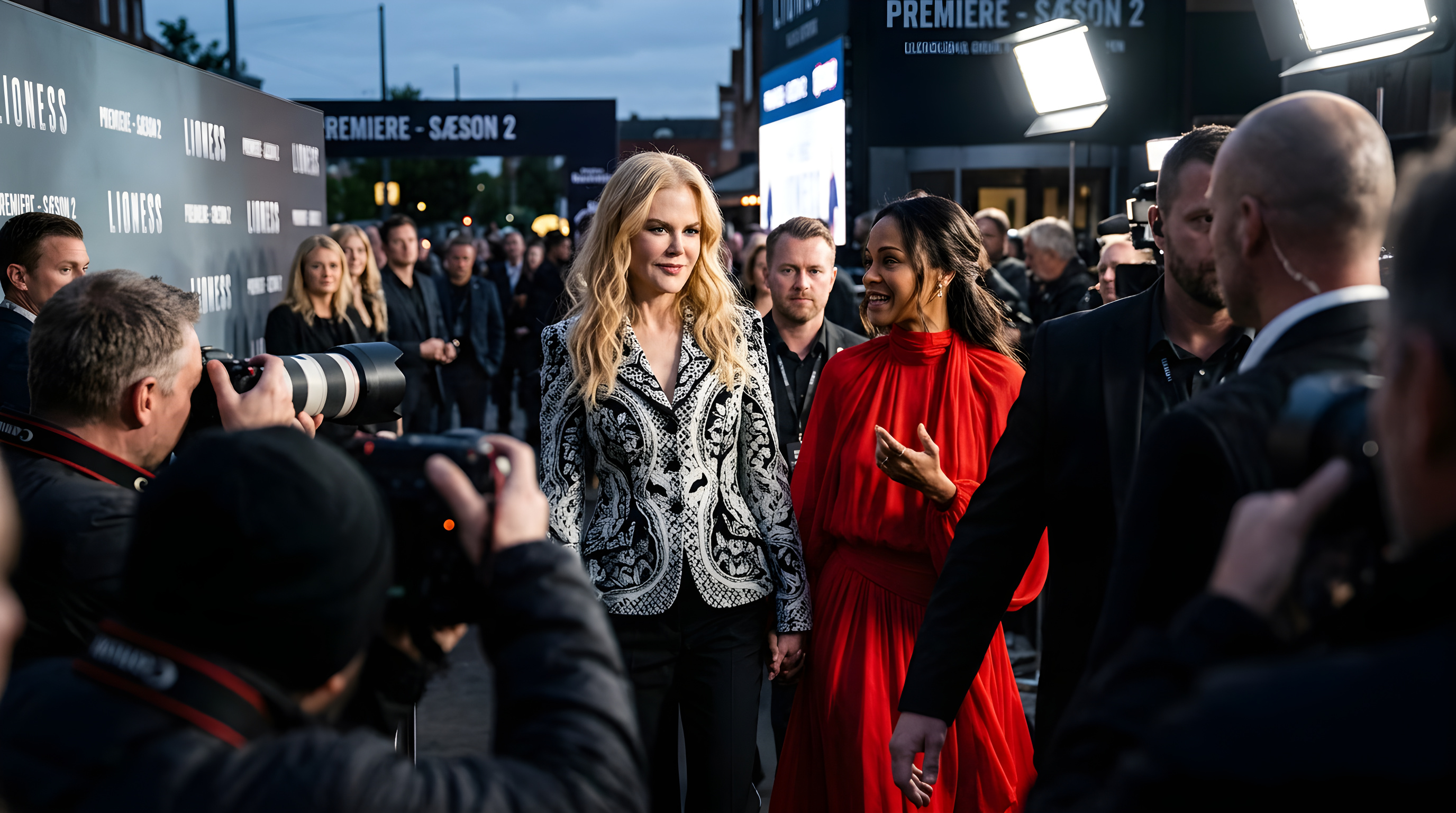 Nicole Kidman og Zoe Saldaña vækker opsigt med tøjvalg