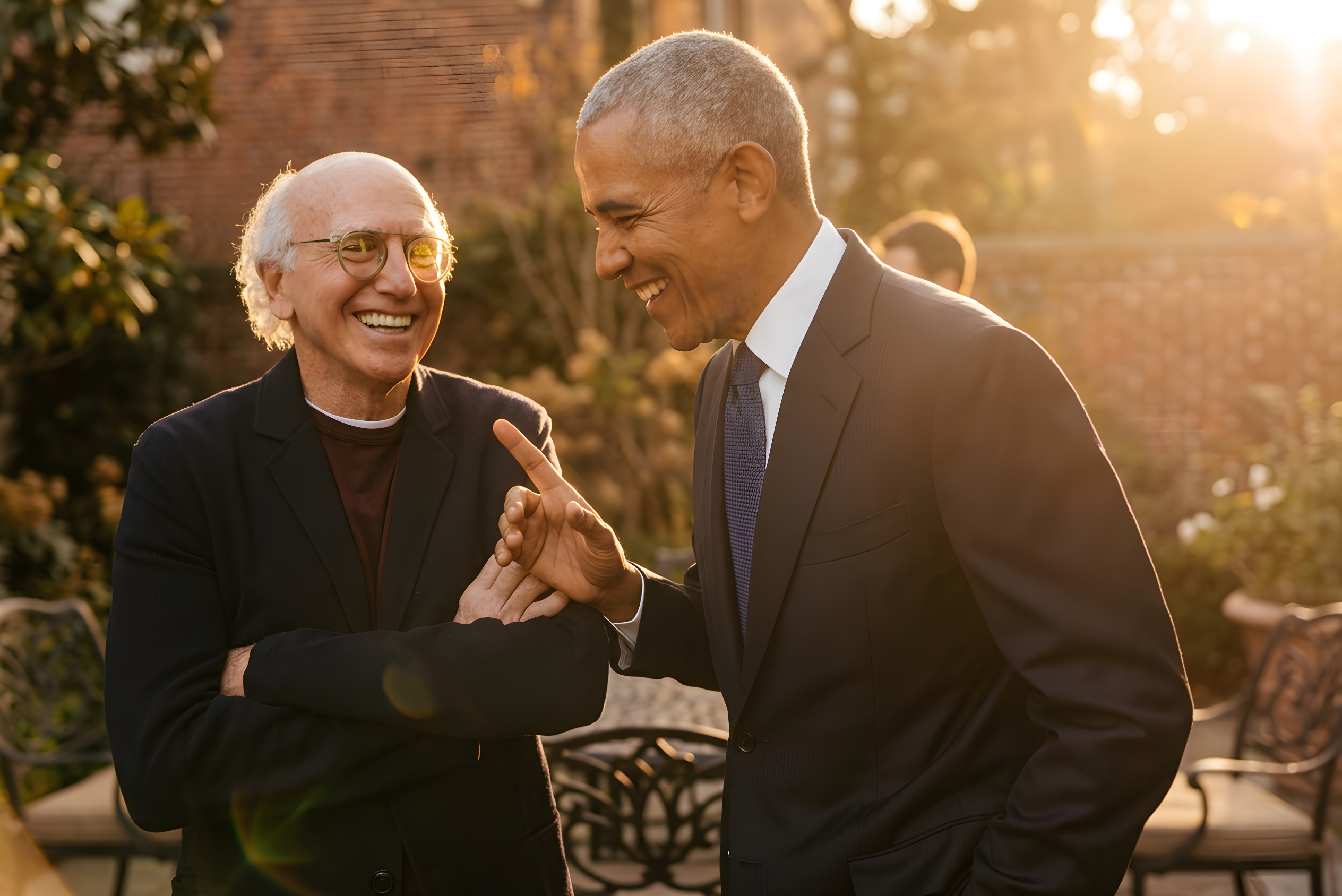 Obama skyder skylden for berømt tøjkoks på komiker