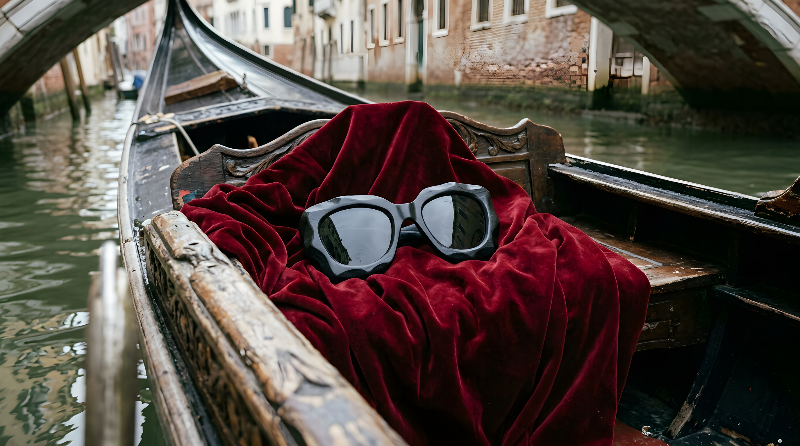 Kendall Jenner deler vandene med vildt look i Venedig