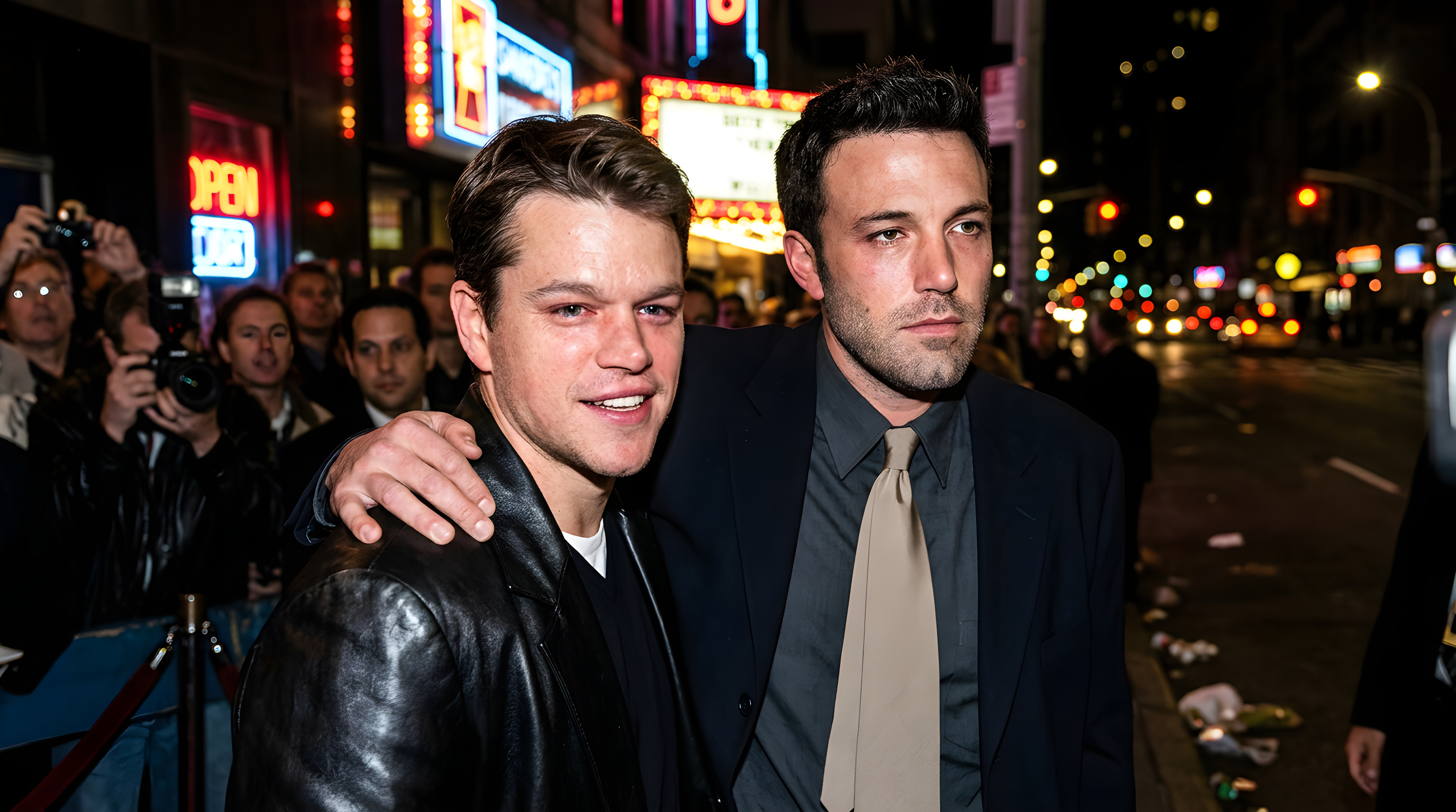 Matt Damon og Ben Affleck brugte alle deres penge på et år