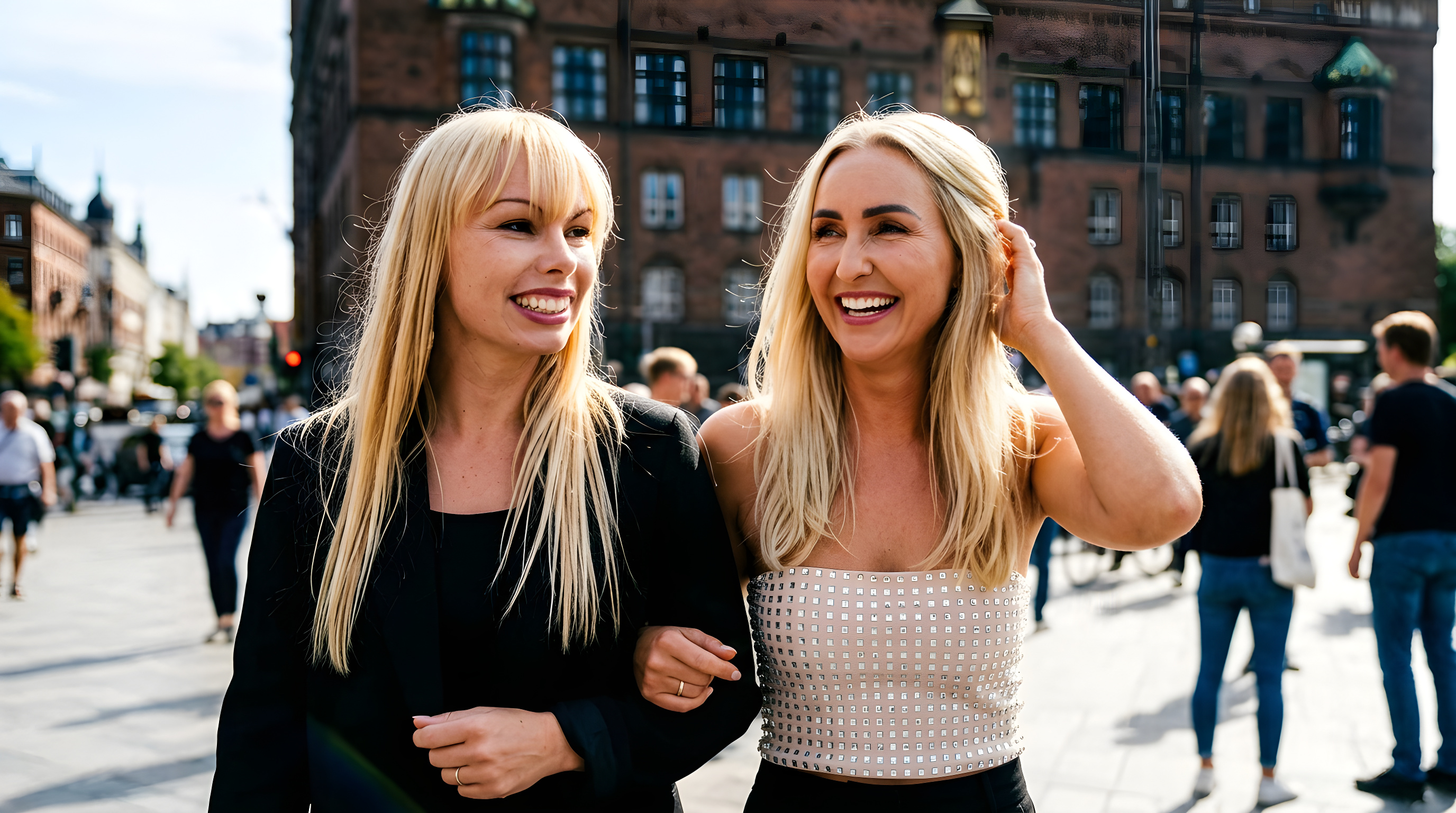 Efter historisk tv-pause: Jenna Bagge venter barn