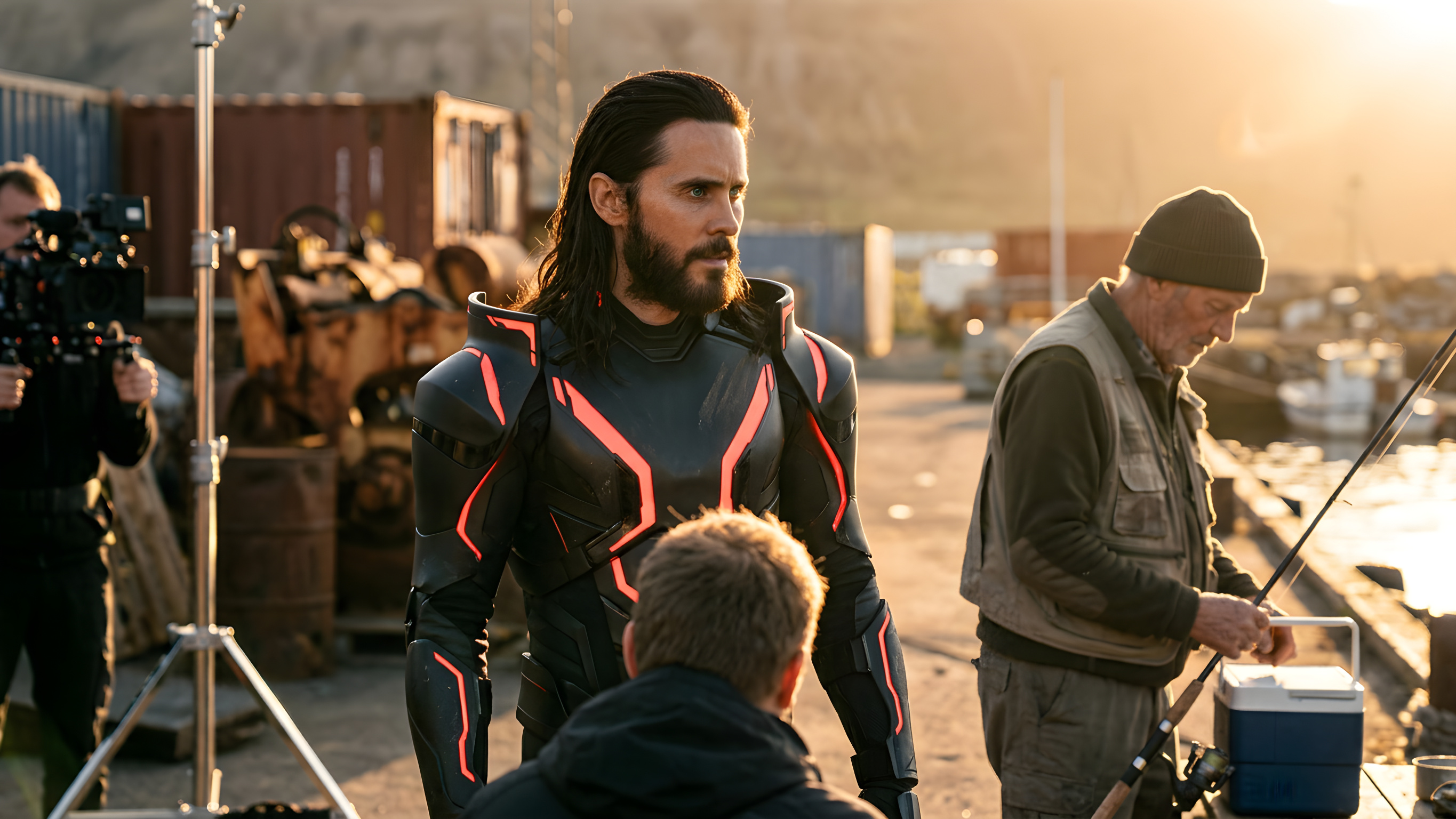 Jared Leto forbød øjenkontakt og krævede egen fisker på filmset