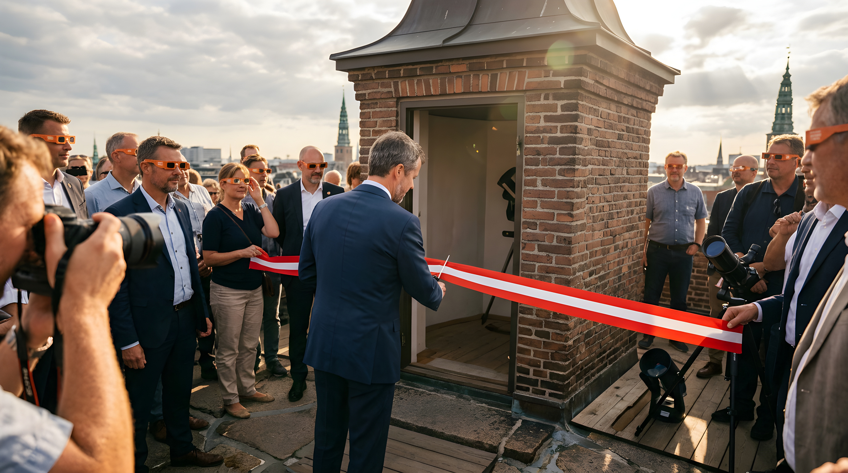Kong Frederik genindvier historisk observatorium i Rundetårn