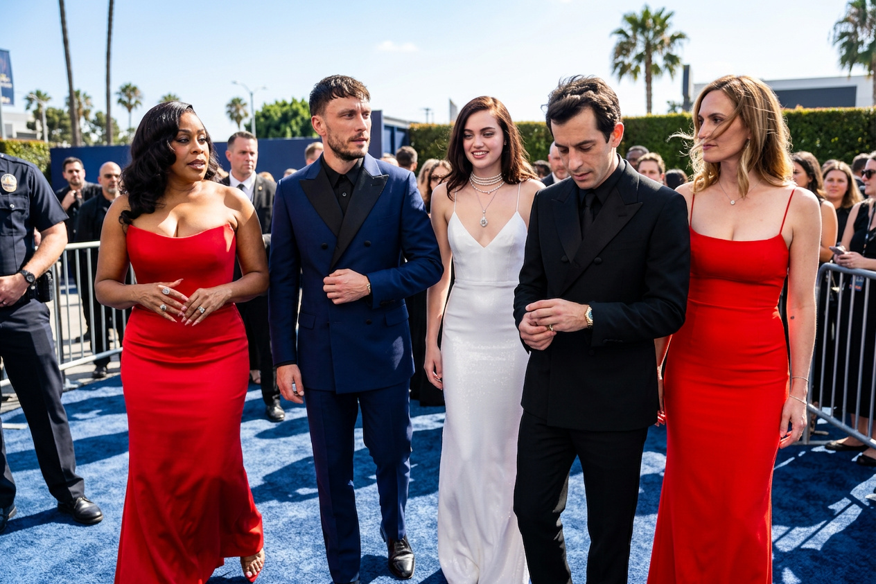 Emmy Awards 2026: Se de smukke stjerner på løberen