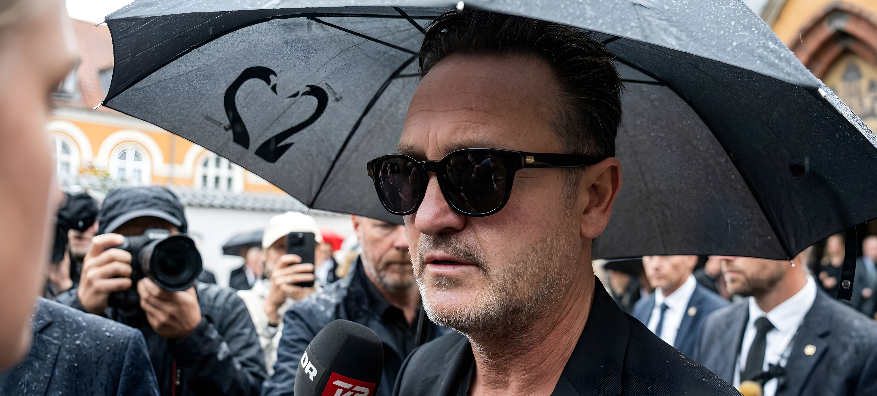 Lars Ranthe i rørende afsked med Stig Thorsboe