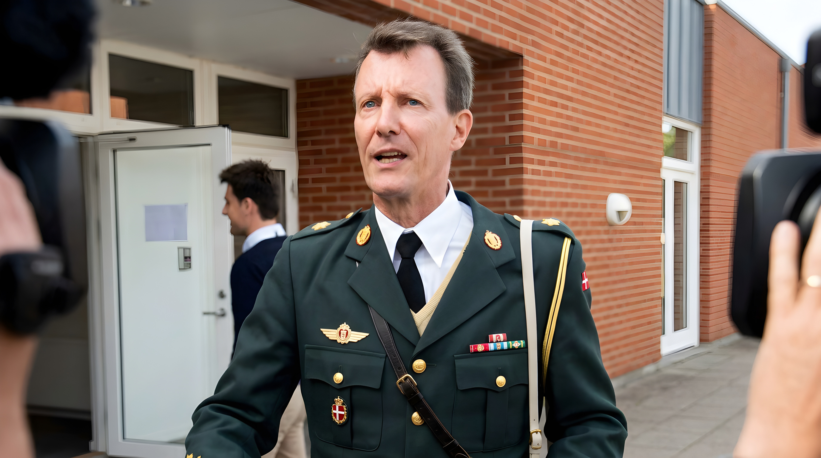 Prins Joachim lægger stemme til ny militærfilm