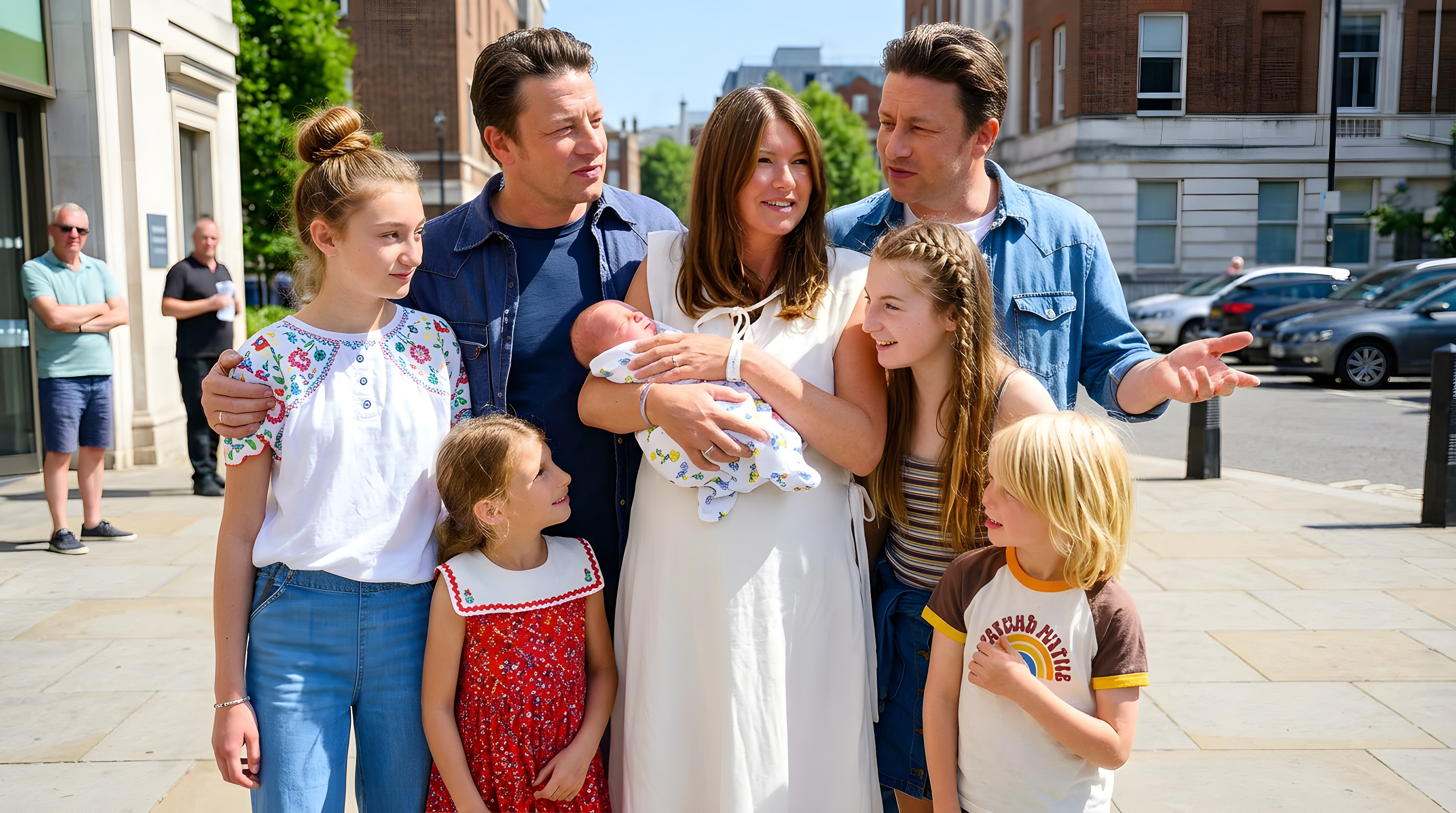 Jamie Oliver har intet at skulle have sagt om barn nummer 6