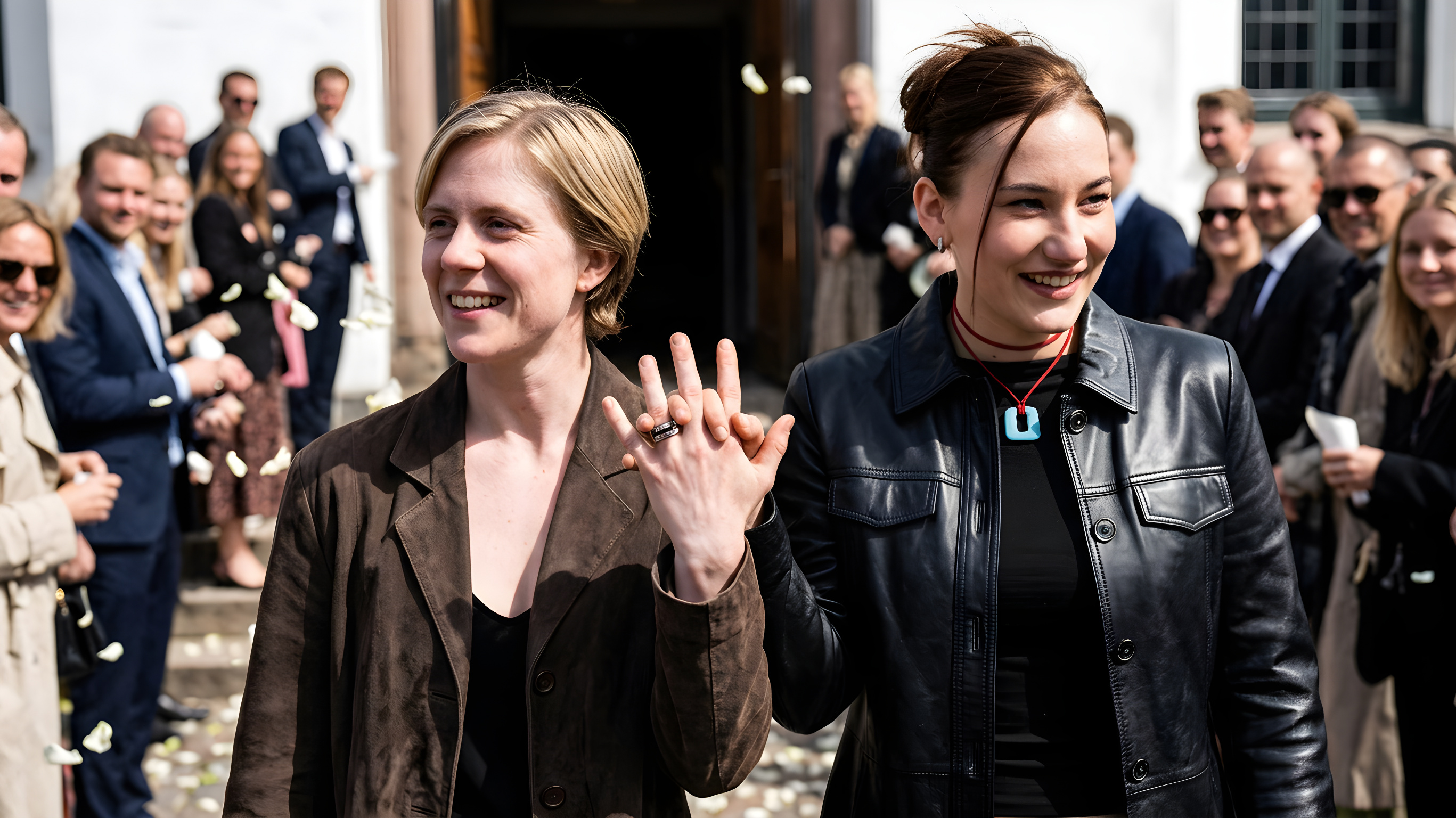 Albert Harson og Jenna Bagge er blevet gift