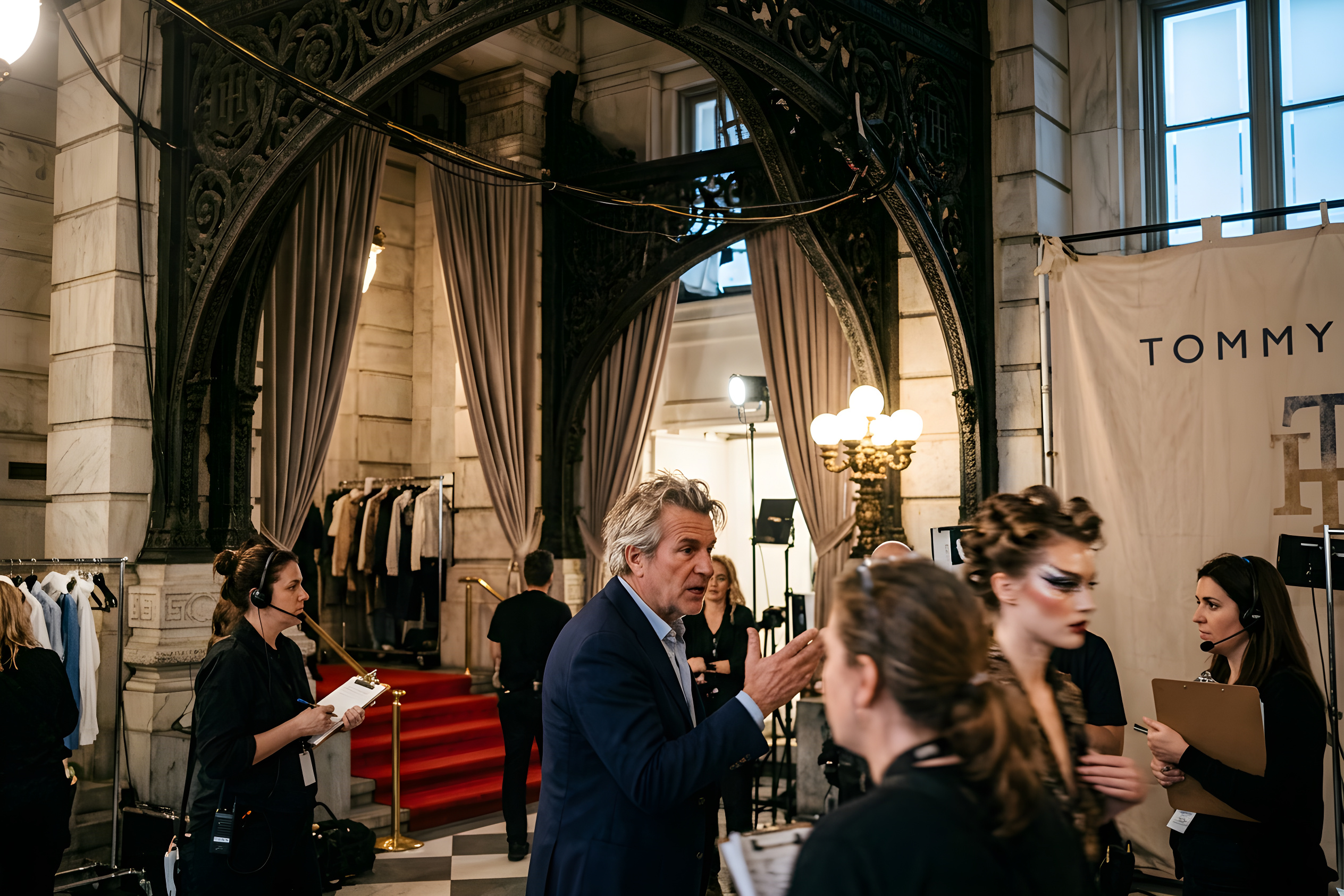 Tommy Hilfiger holder vildt modeshow i sit tidligere hjem