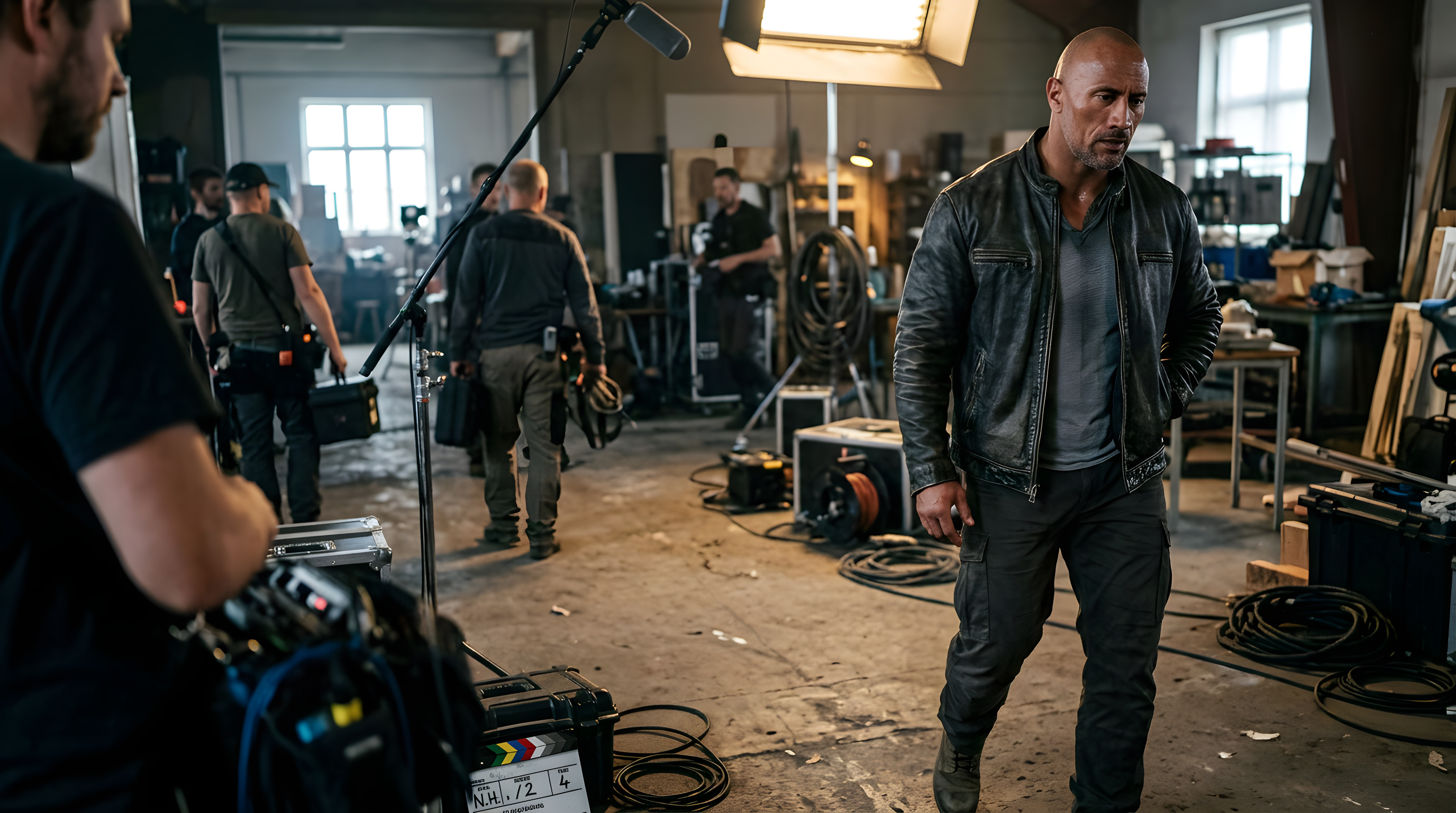 Dwayne Johnson skal spille dement stuntmand i ny film