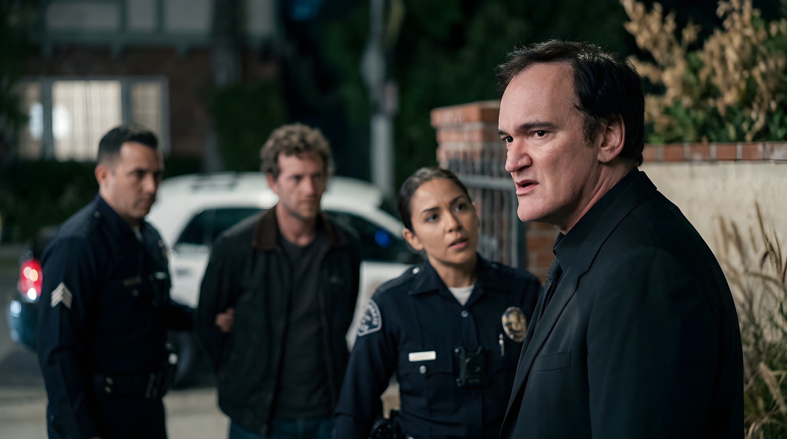 Ubuden gæst trængte ind hos Quentin Tarantino