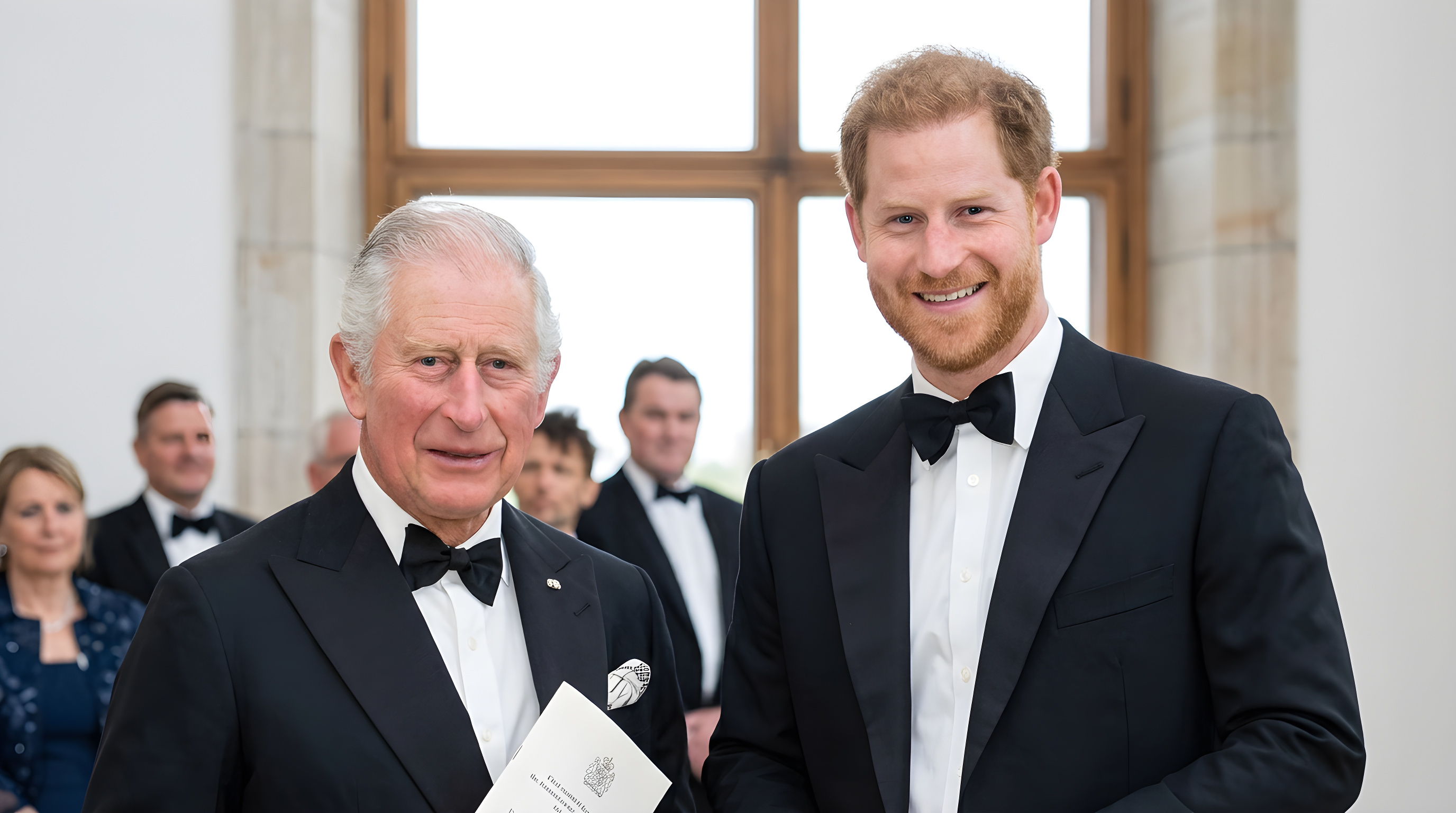 Kong Charles griber ind og redder prins Harrys hjertebarn