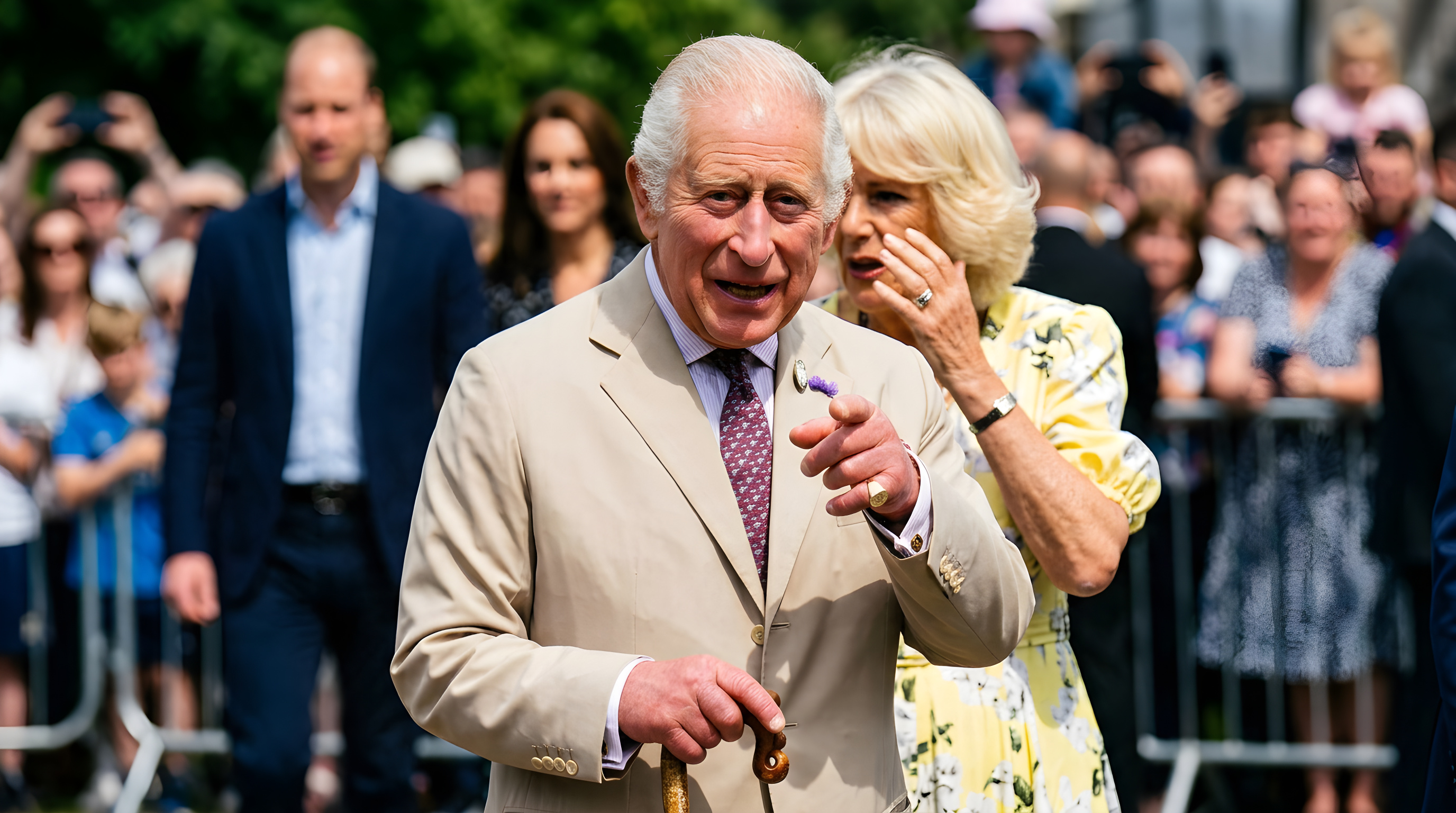 Kong Charles slår rekord mens Camilla splitter briterne
