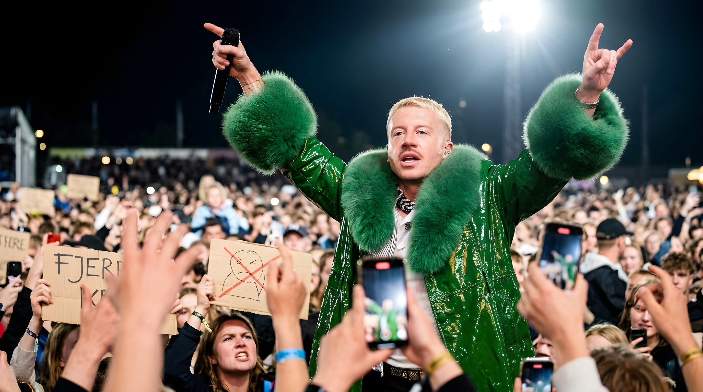 Fans raser mod Macklemore og kræver ham fjernet fra turne