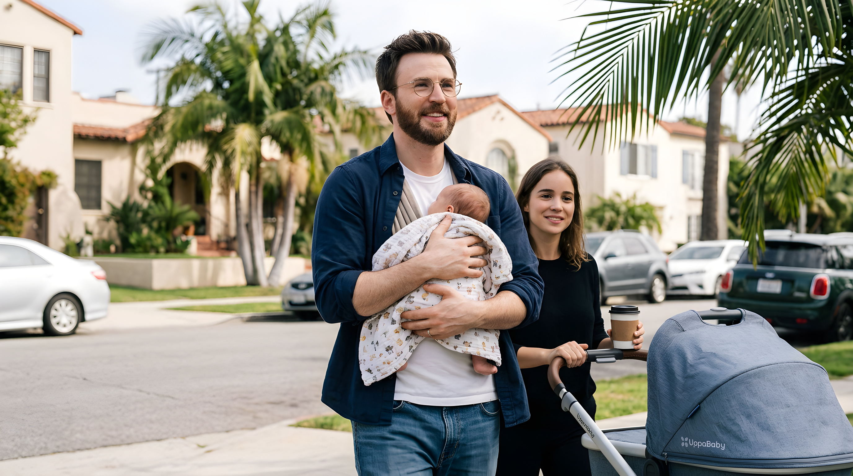 Chris Evans er blevet far for første gang