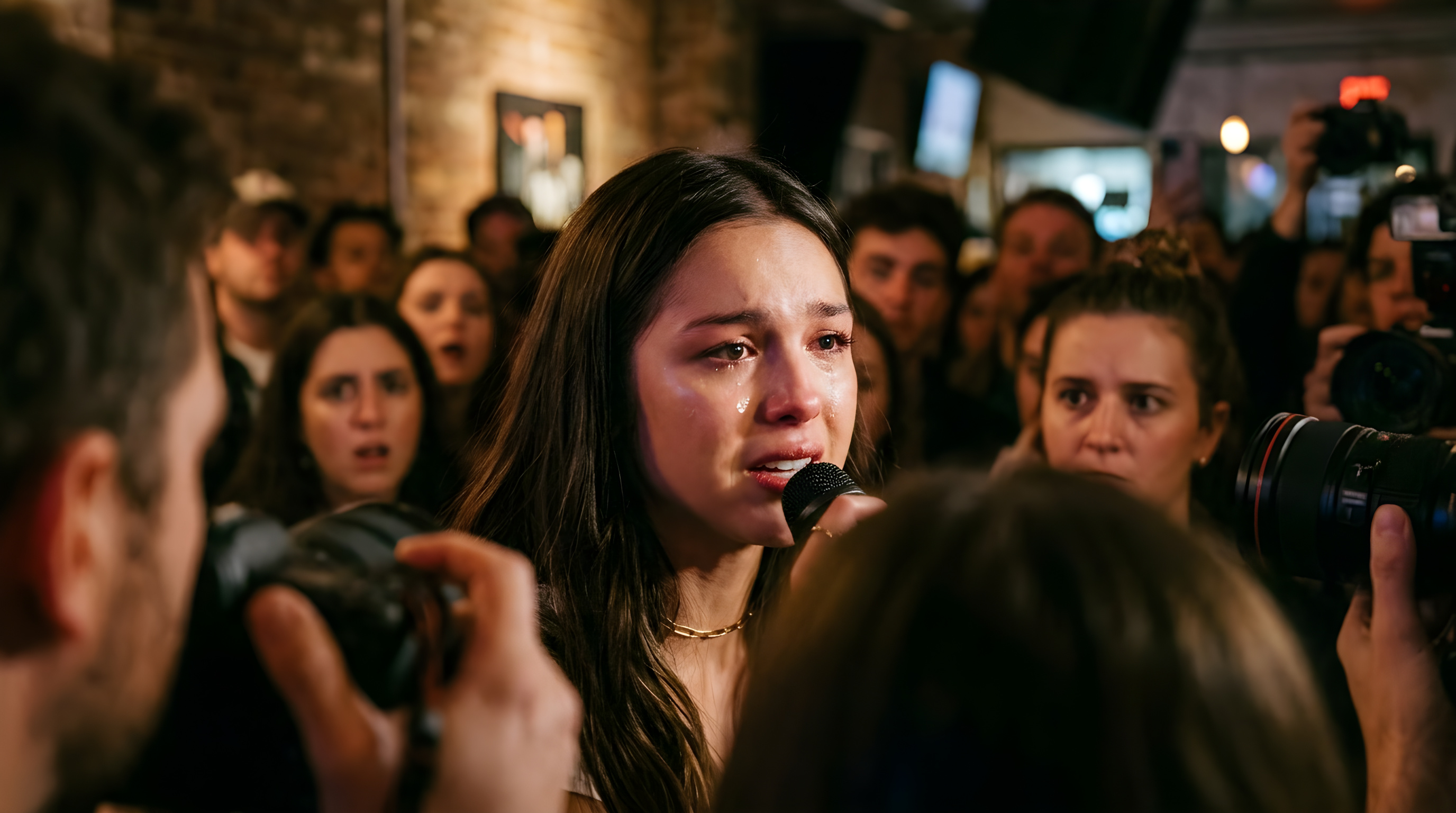 Olivia Rodrigo græd under intim overraskelseskoncert