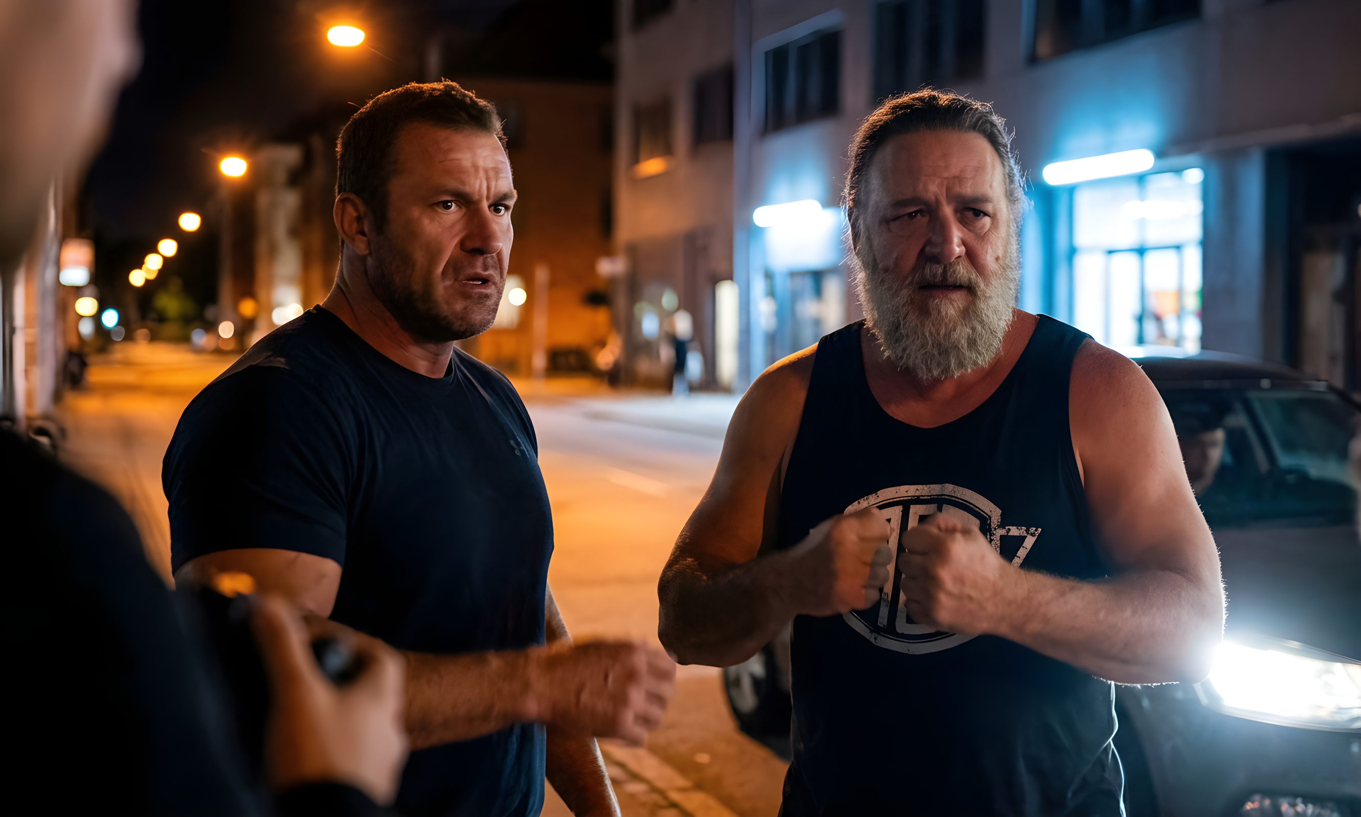 Den 60-årige Russell Crowe er tilbage i Gladiator-form