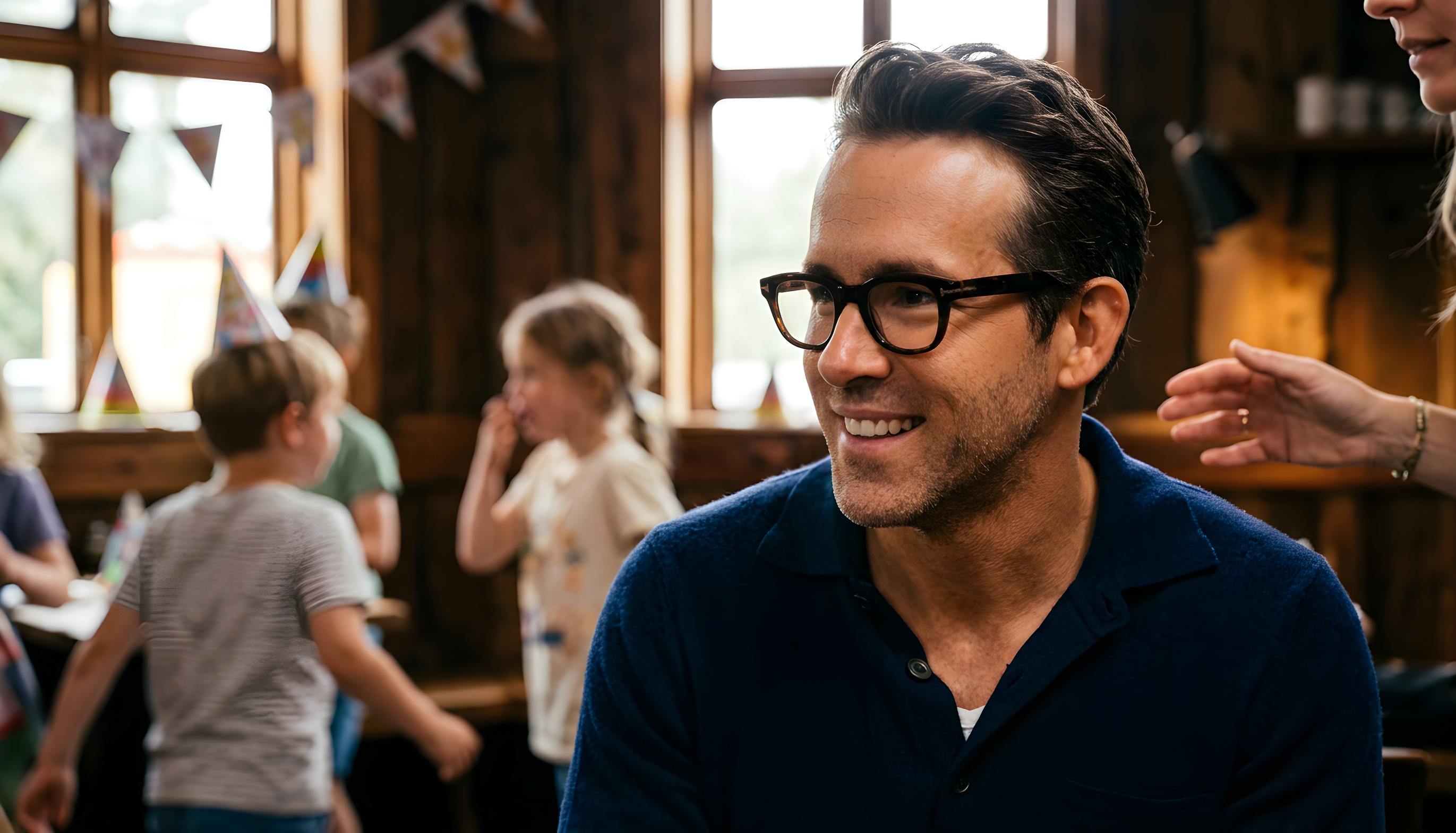 Ryan Reynolds går ind i kaotisk måned med fire børn