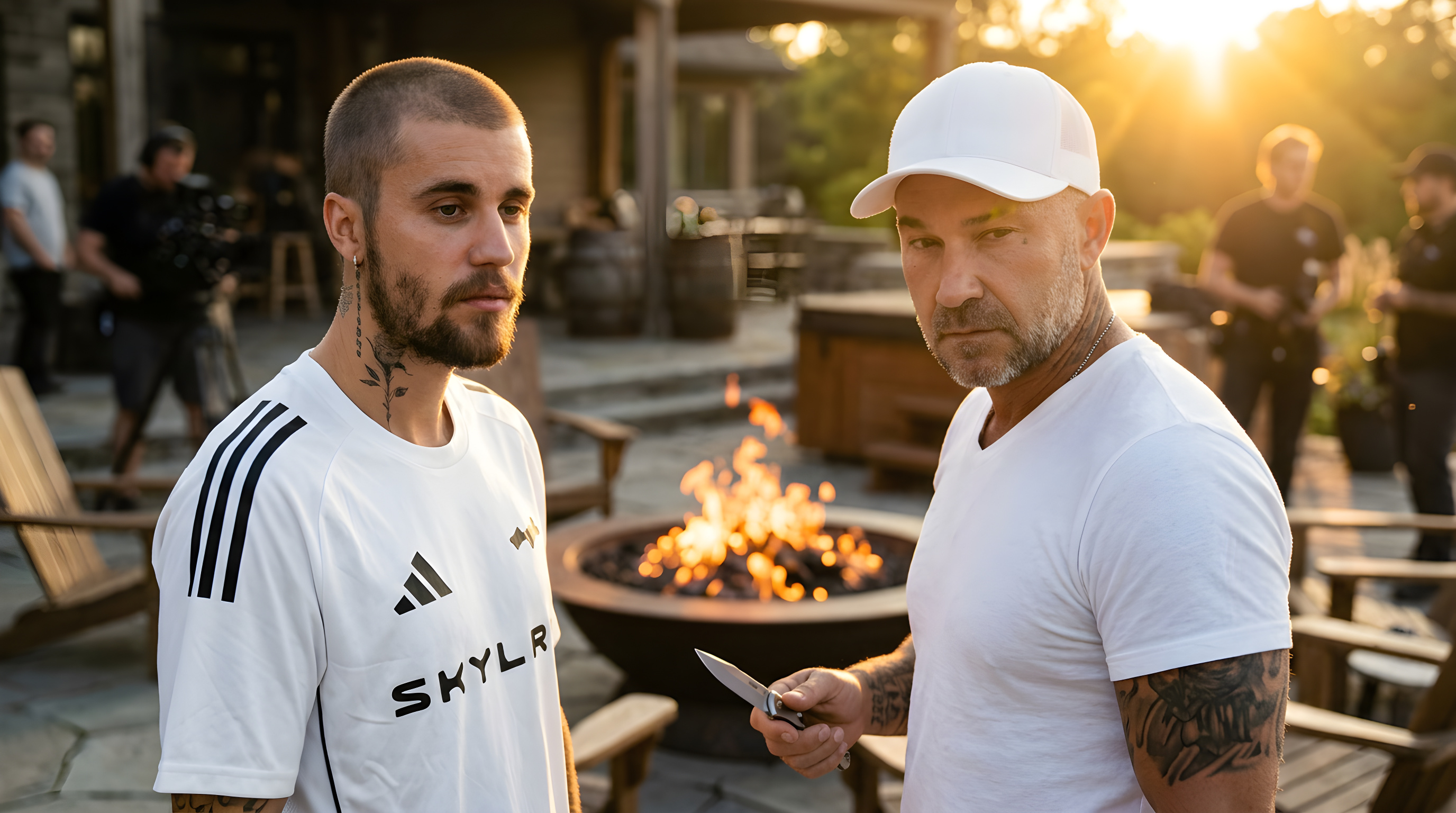 Justin Biebers far medvirker i De Forrædere