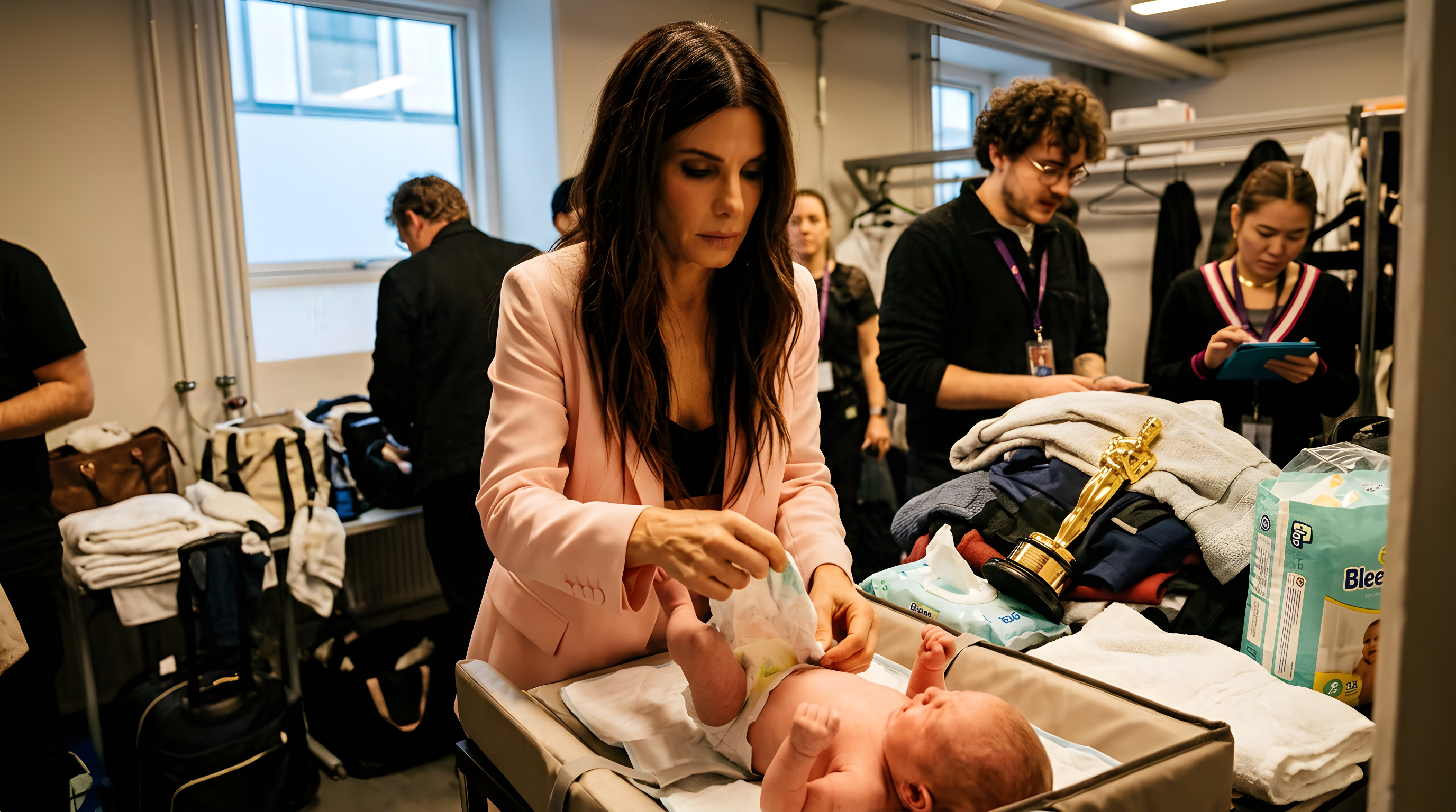 Sandra Bullock glemte sin Oscar i bleskift