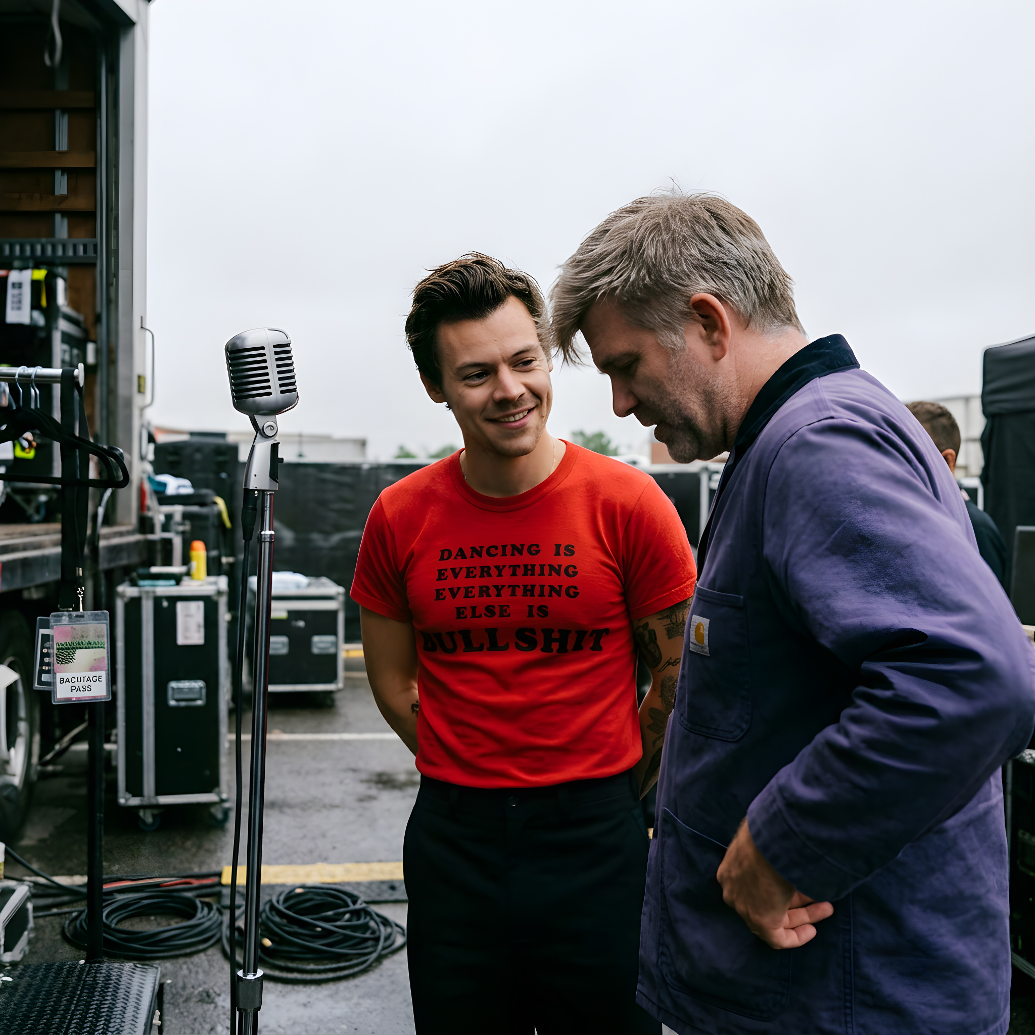 Harry Styles tager sine store idoler med på tour