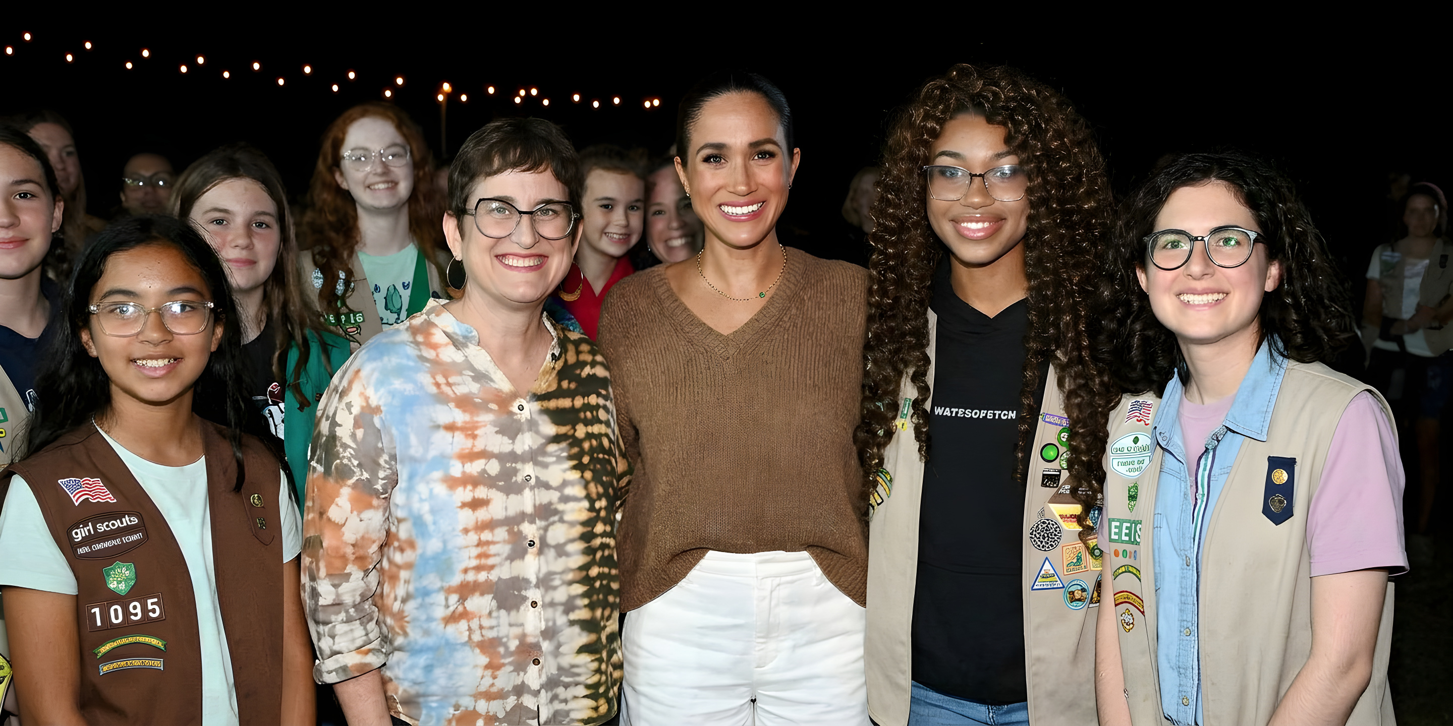 Meghan Markle overrasker i afslappede hvide shorts