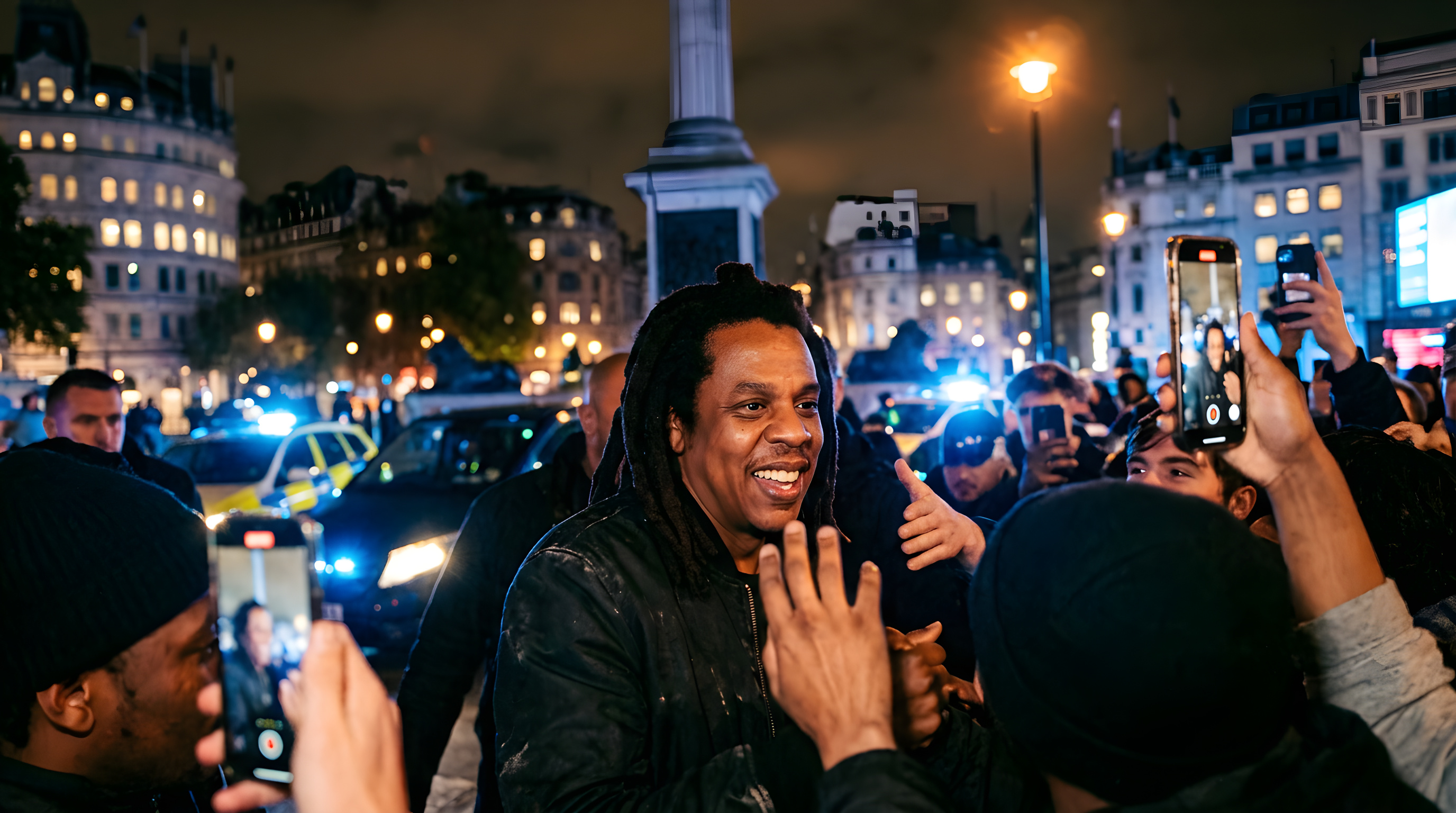 Jay-Z overrasker og skaber vild jubel i London