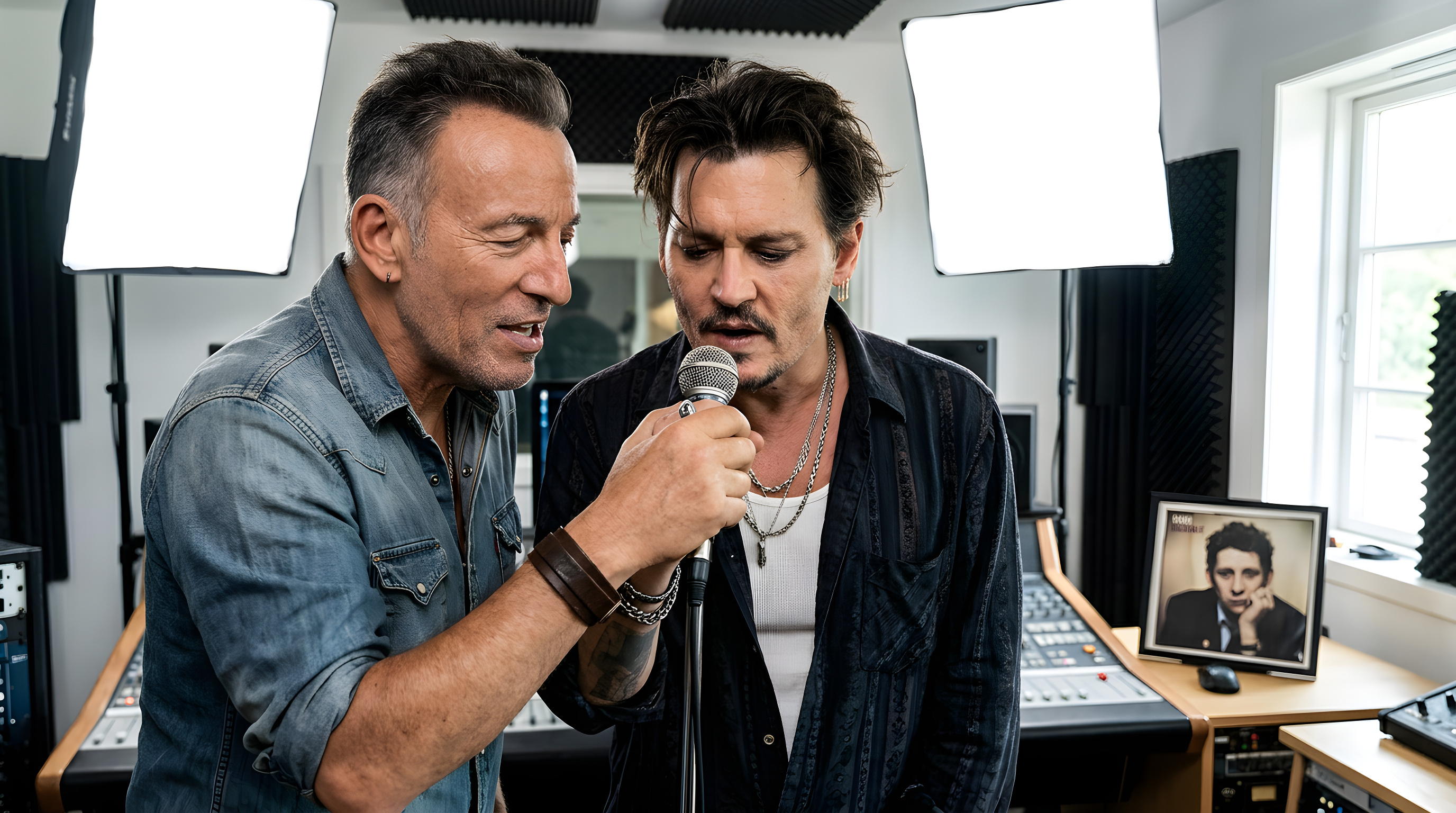 Johnny Depp og Bruce Springsteen hylder afdød rockstjerne