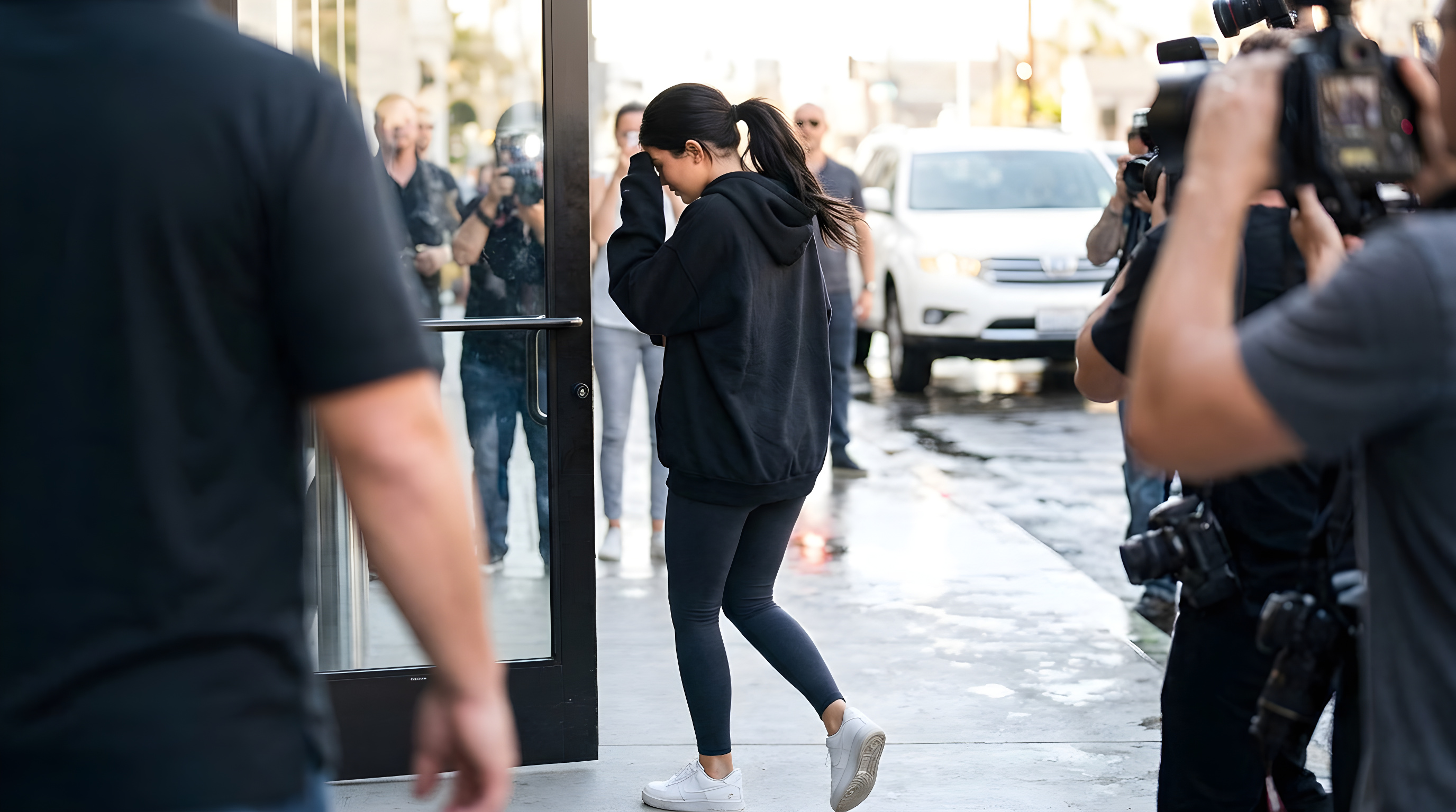 Kylie Jenner ramt af depression efter begge fødsler