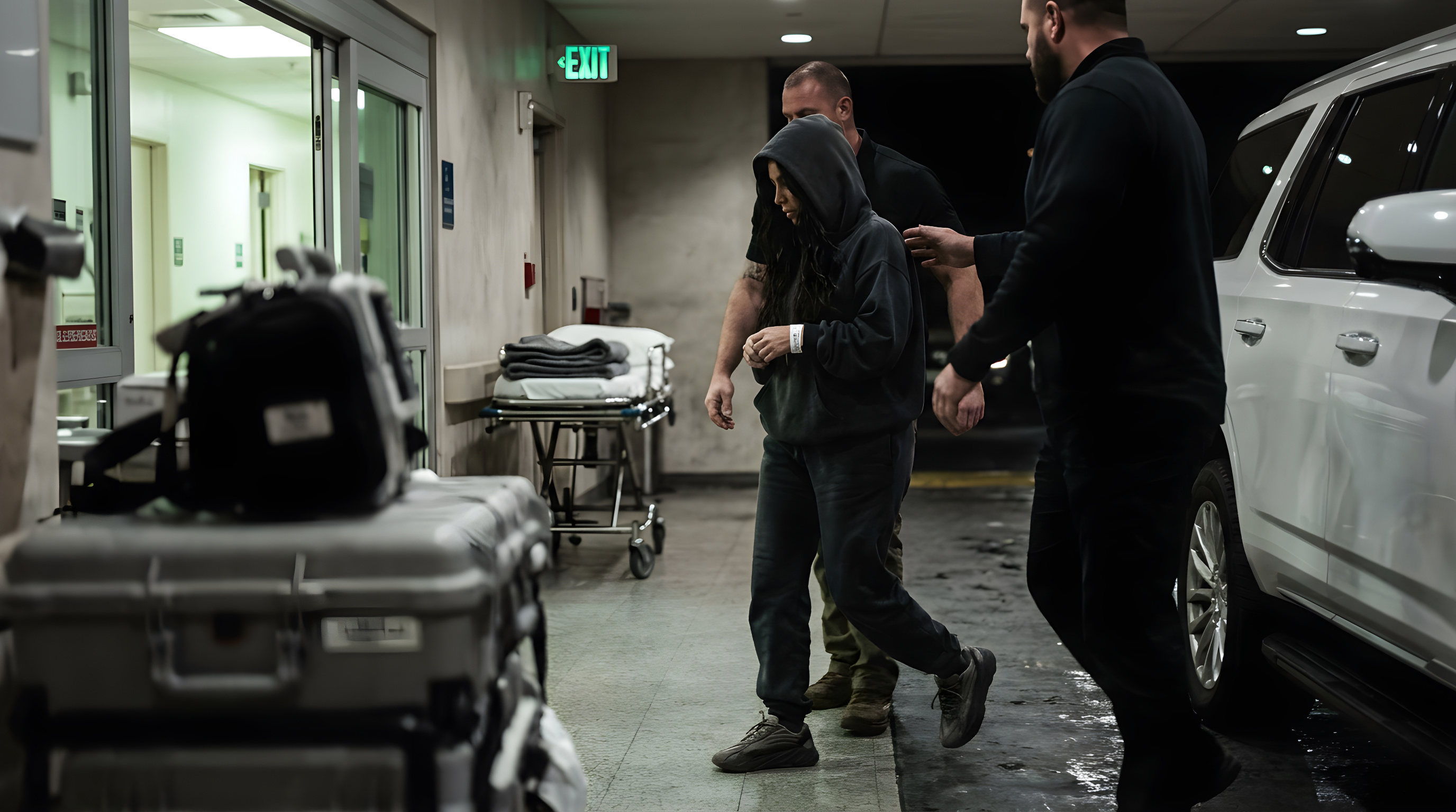 Kim Kardashian på hospitalet i ny trailer