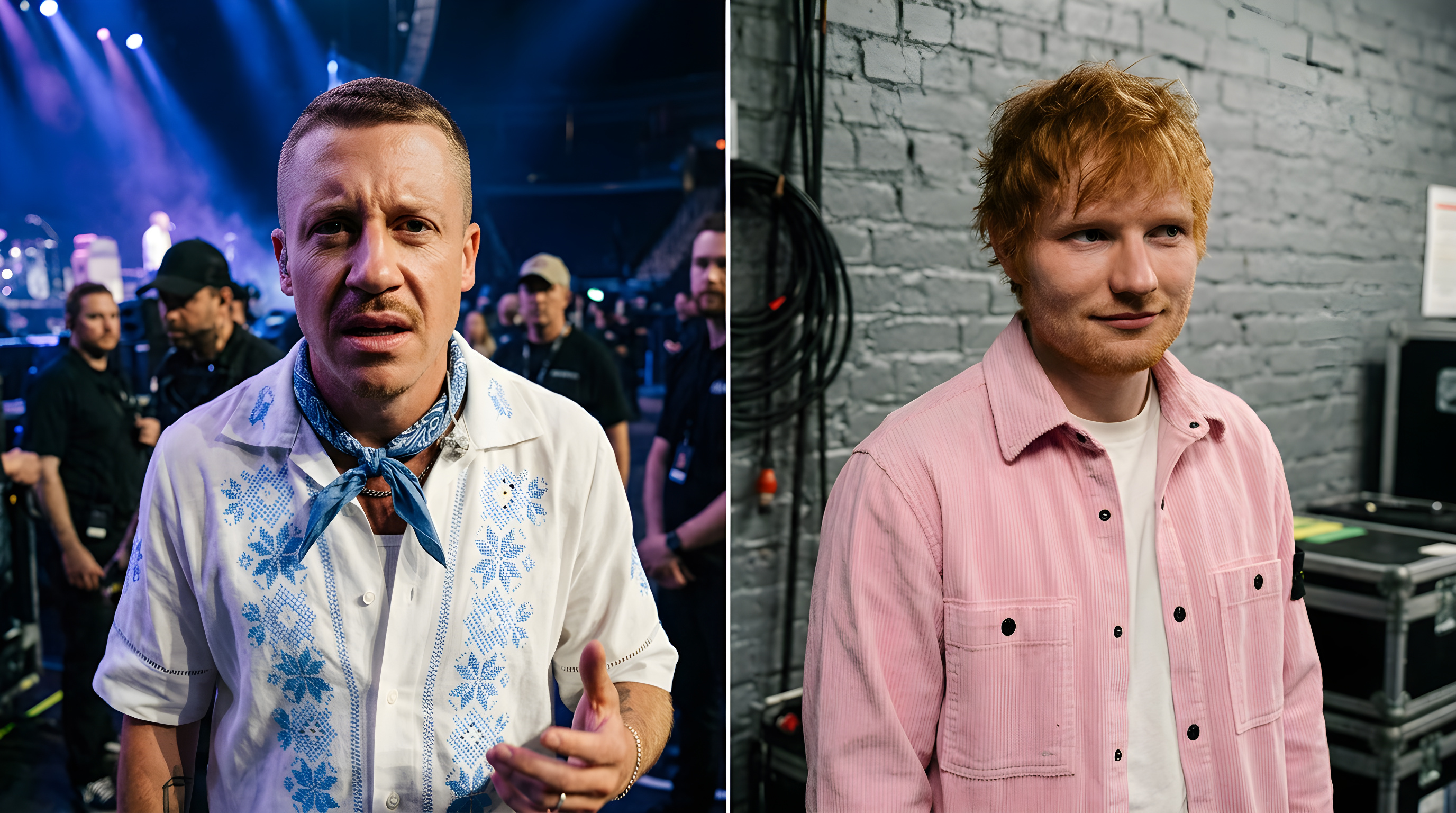 Macklemore smidt af Ed Sheeran turne efter pres fra rigmand