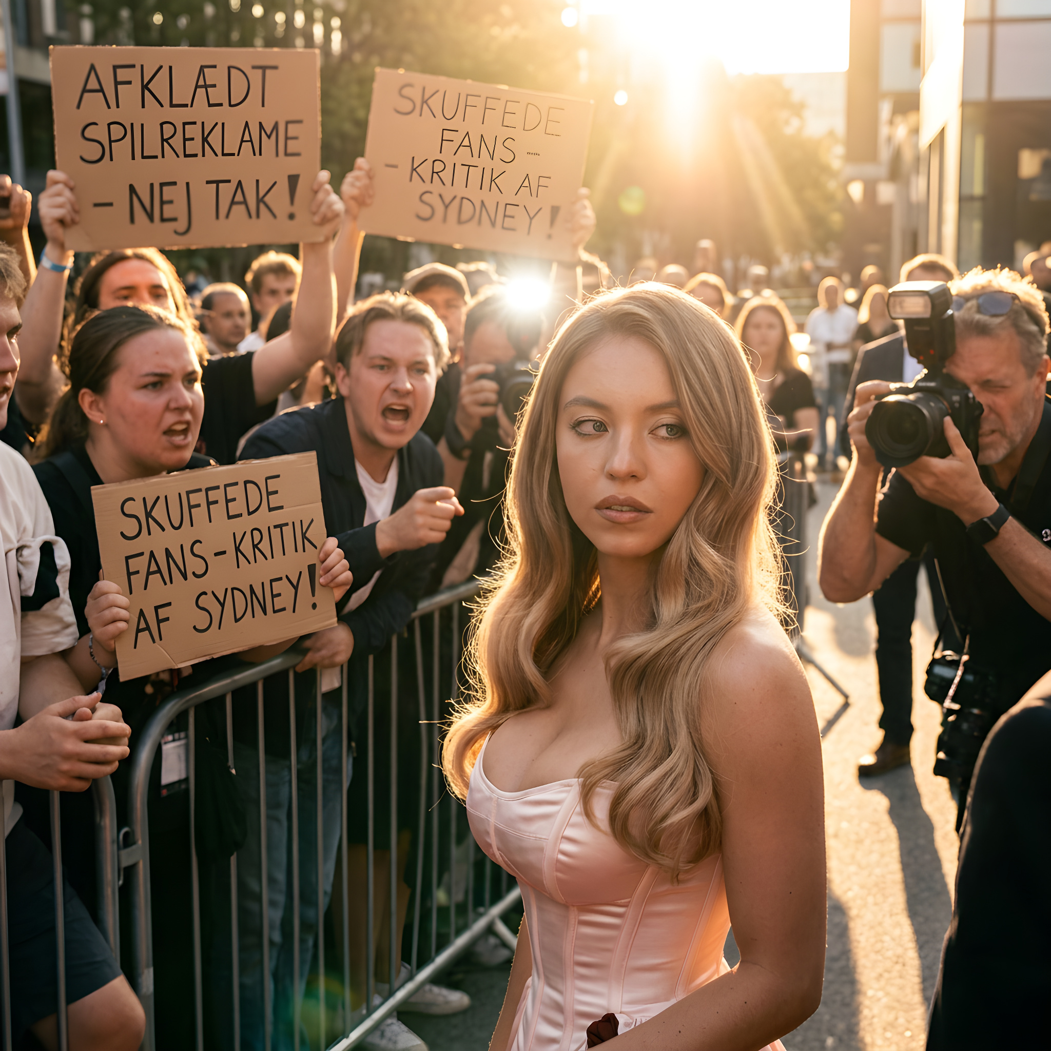 Sydney Sweeney får hård kritik for afklædt spilreklame