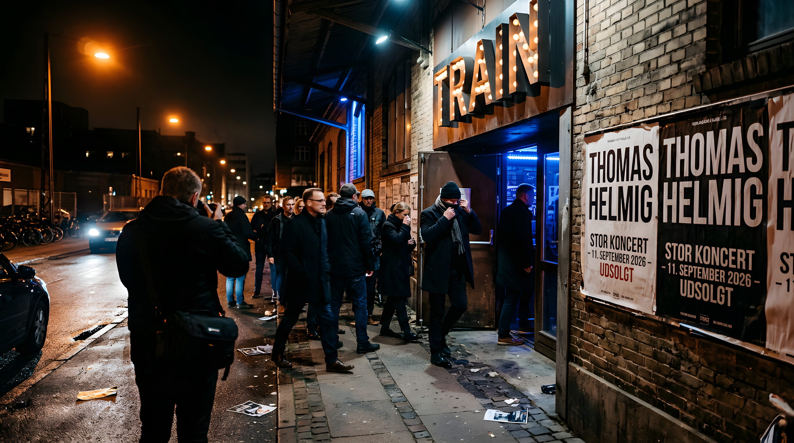 Thomas Helmig giver stor koncert på Train i Aarhus