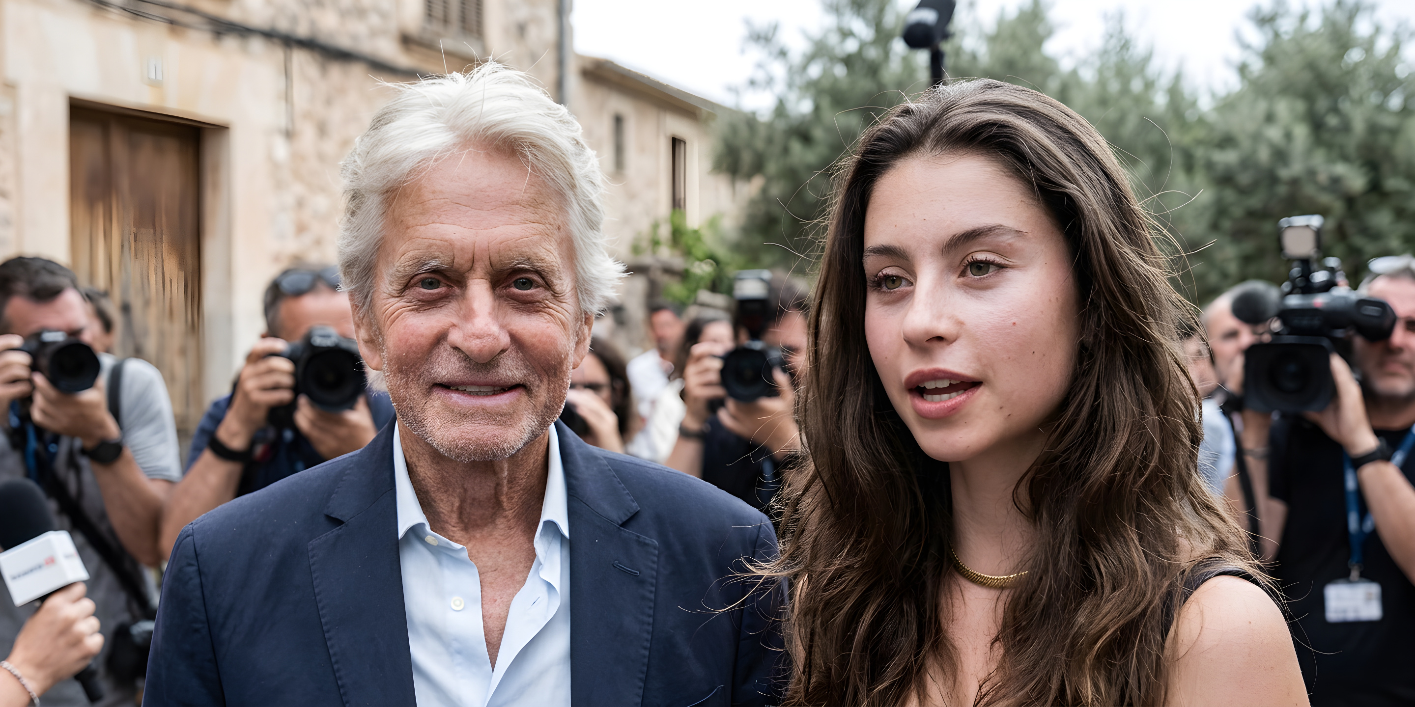 Michael Douglas' datter charmerer alle på Mallorca