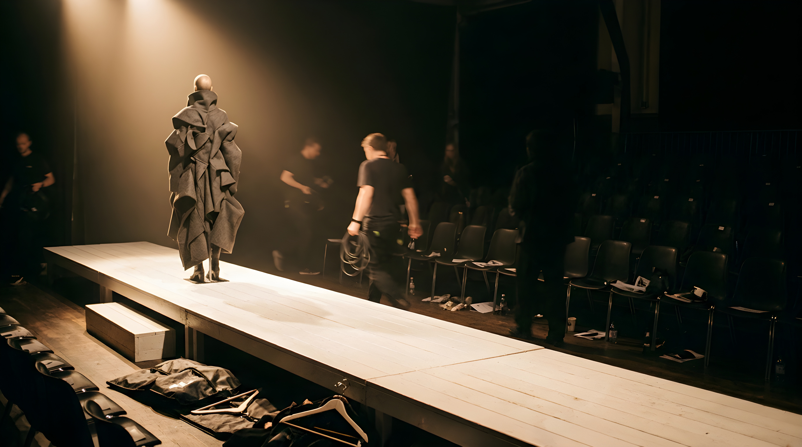 Romeo Beckham og Gigi Hadid stråler til stort modeshow