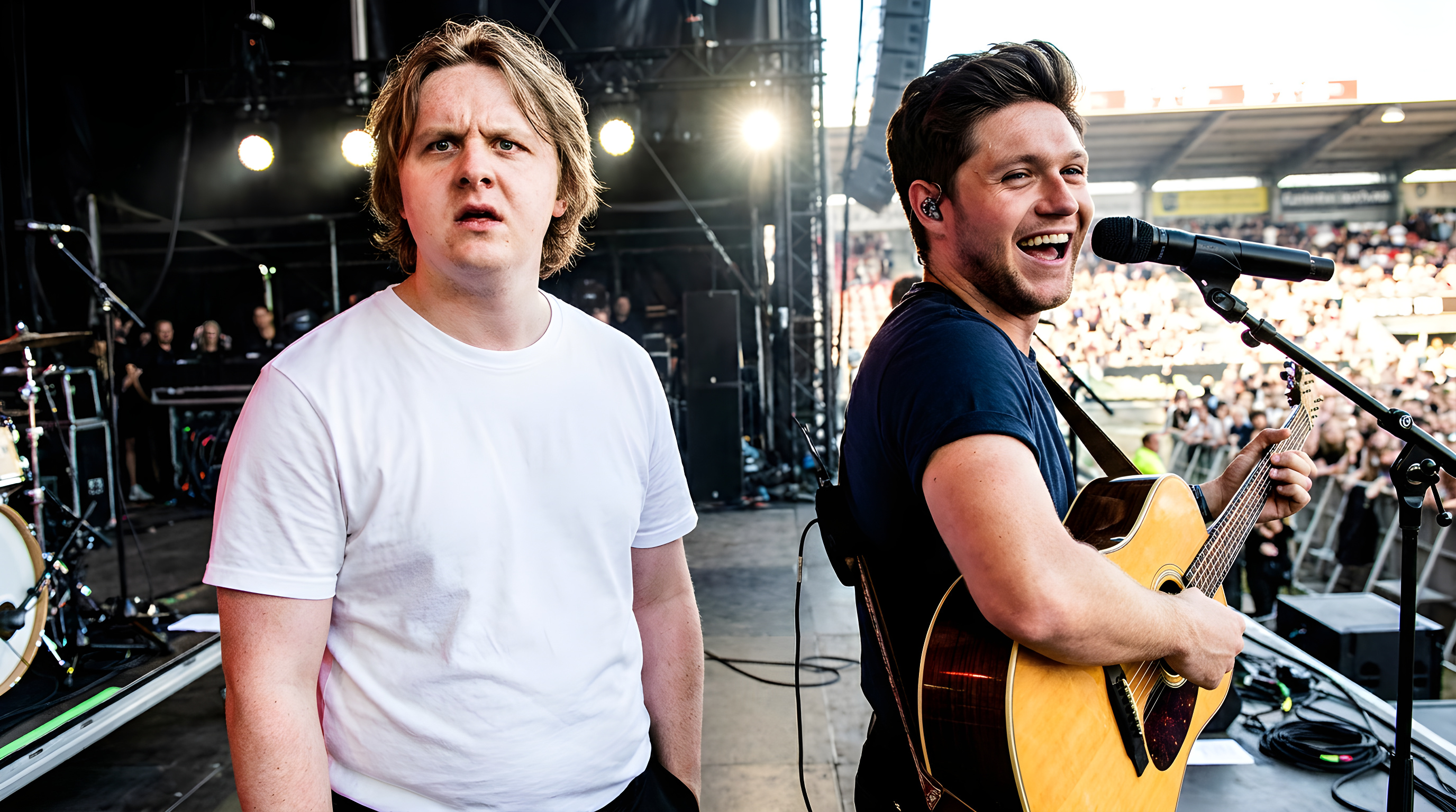 Lewis Capaldi overrasker fans til Niall Horans koncert