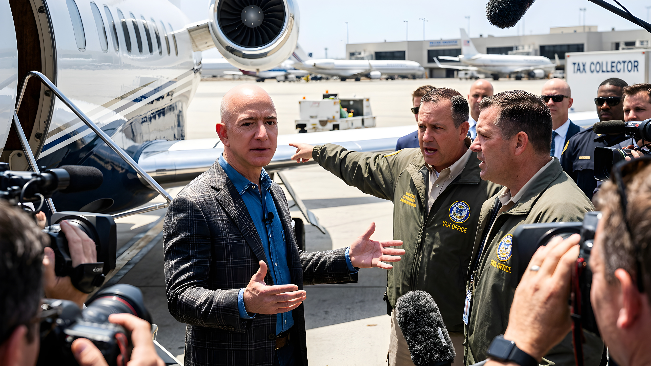 Rihanna og Jeff Bezos skylder formue i skat for private jetfly
