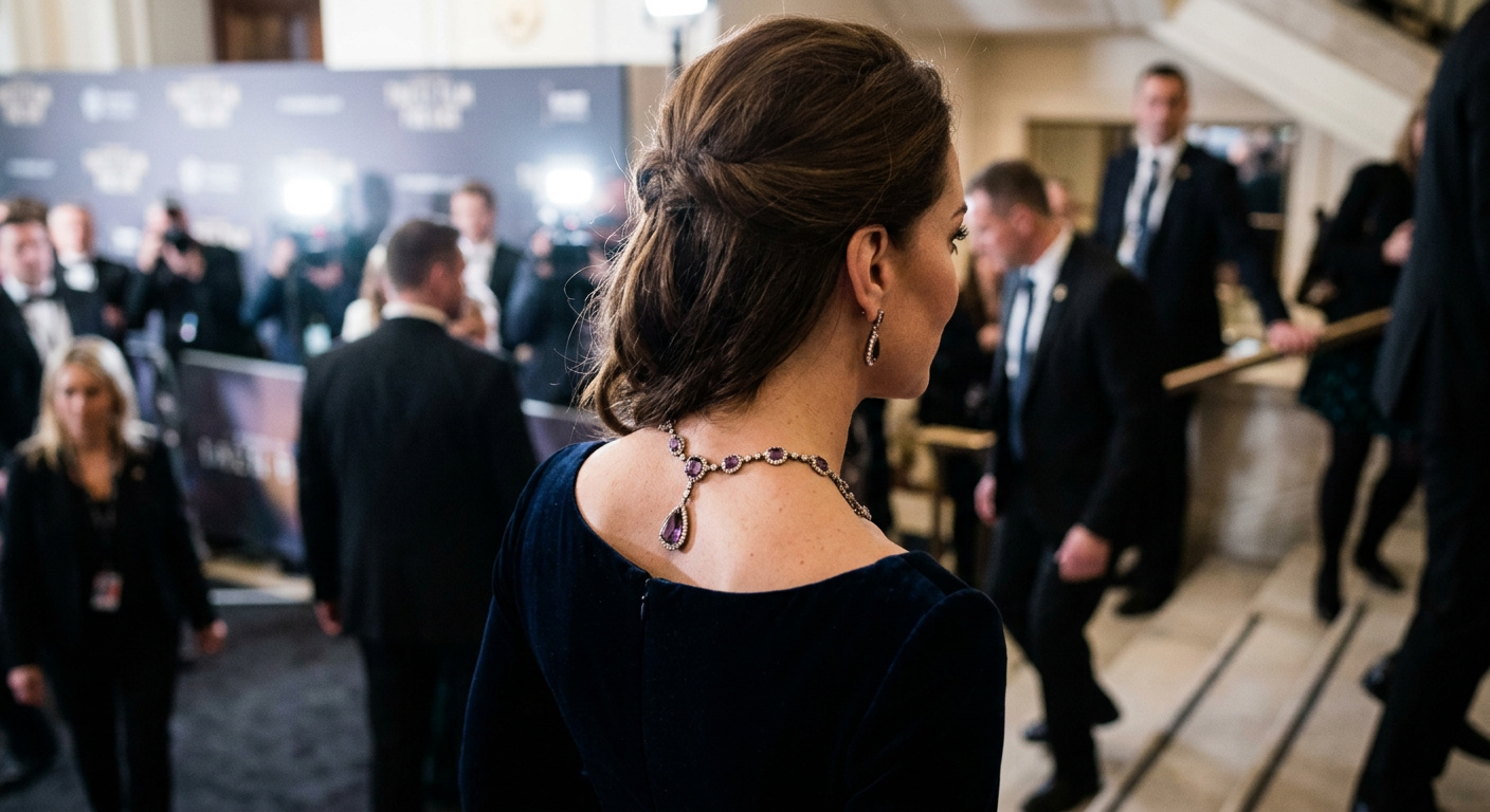 Prinsesse Kate stjal showet med 100 år gammel juvel