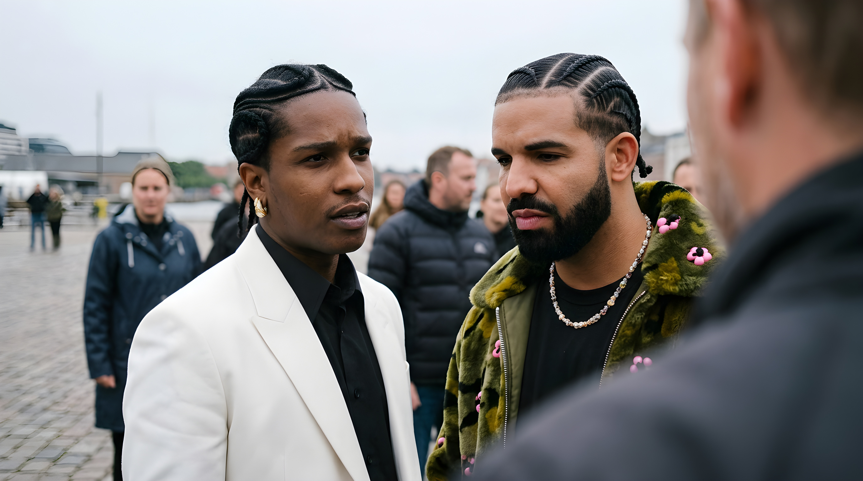 A$AP Rocky undrer sig over Drakes besættelse af Rihanna