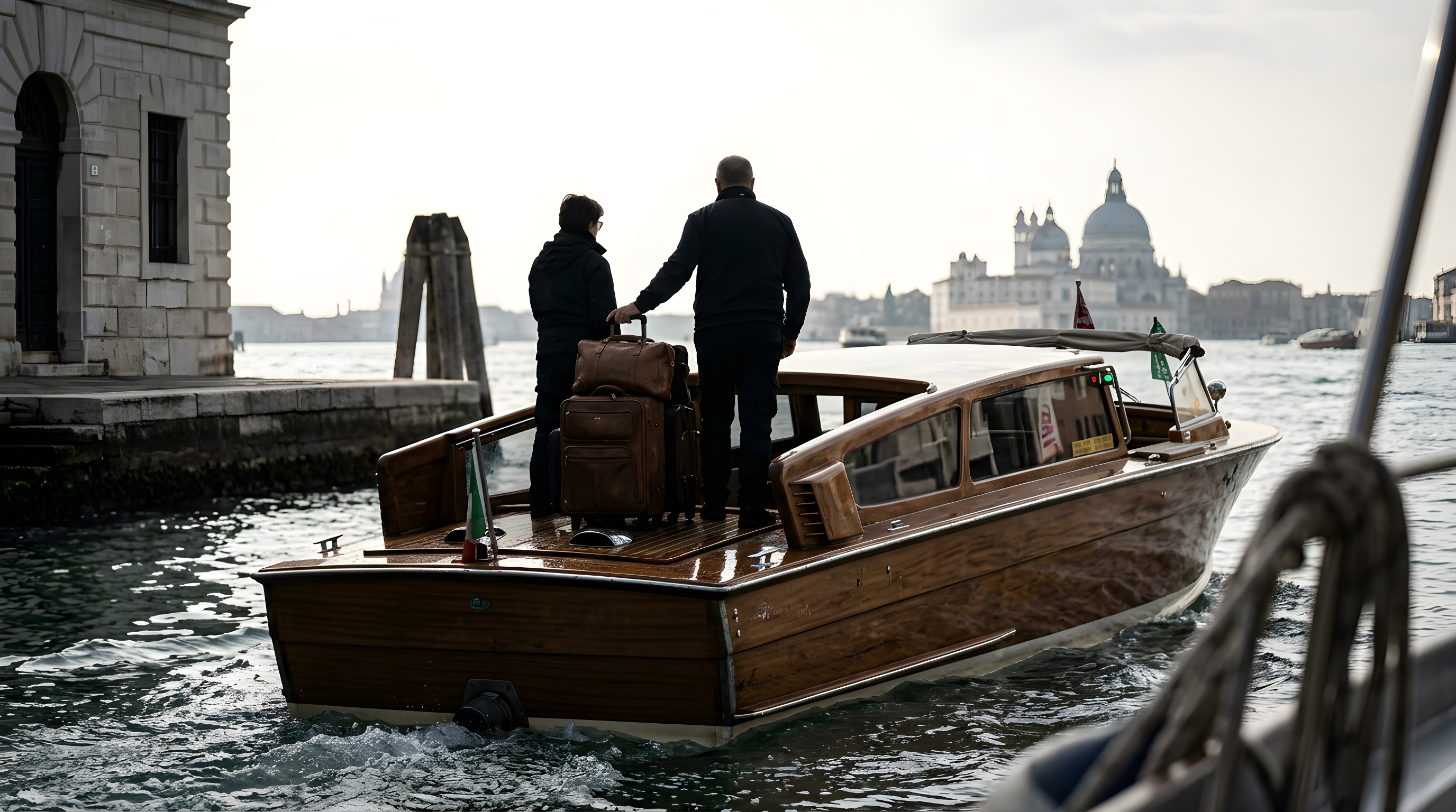 Robert Pattinson og Suki Waterhouse indtager Venedig