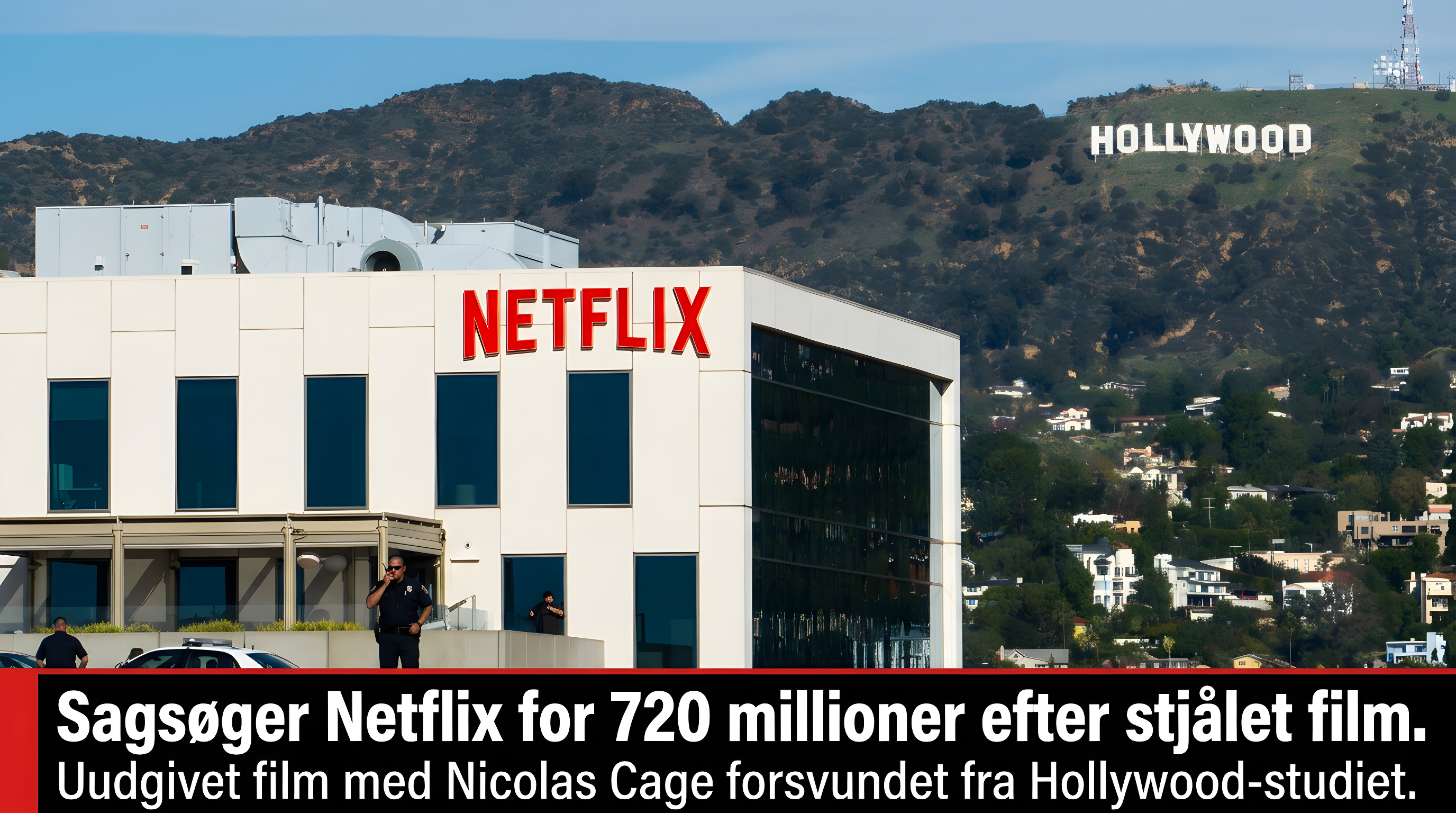 Sagsøger Netflix for 720 millioner efter stjålet film