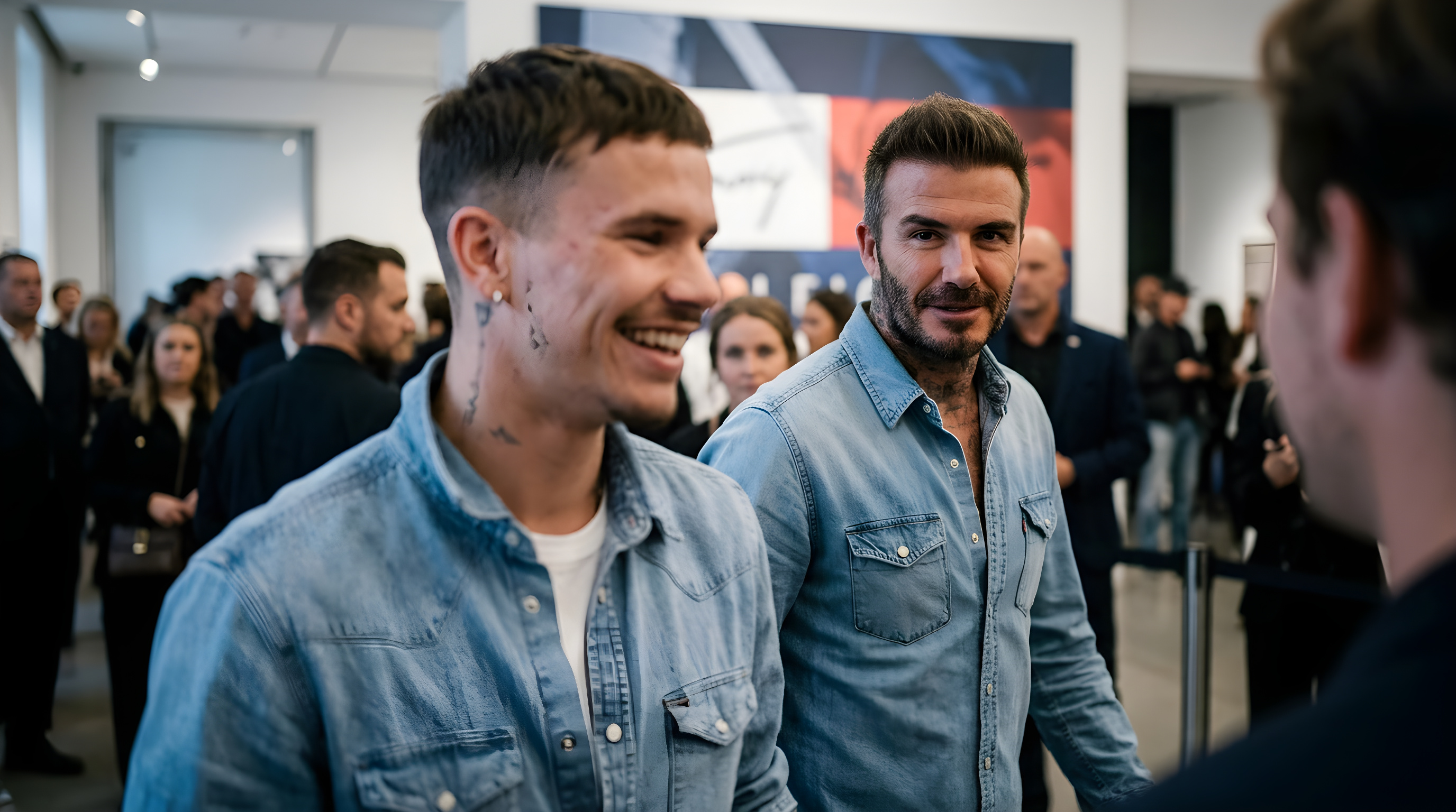 Romeo Beckham ligner sin berømte far på en prik