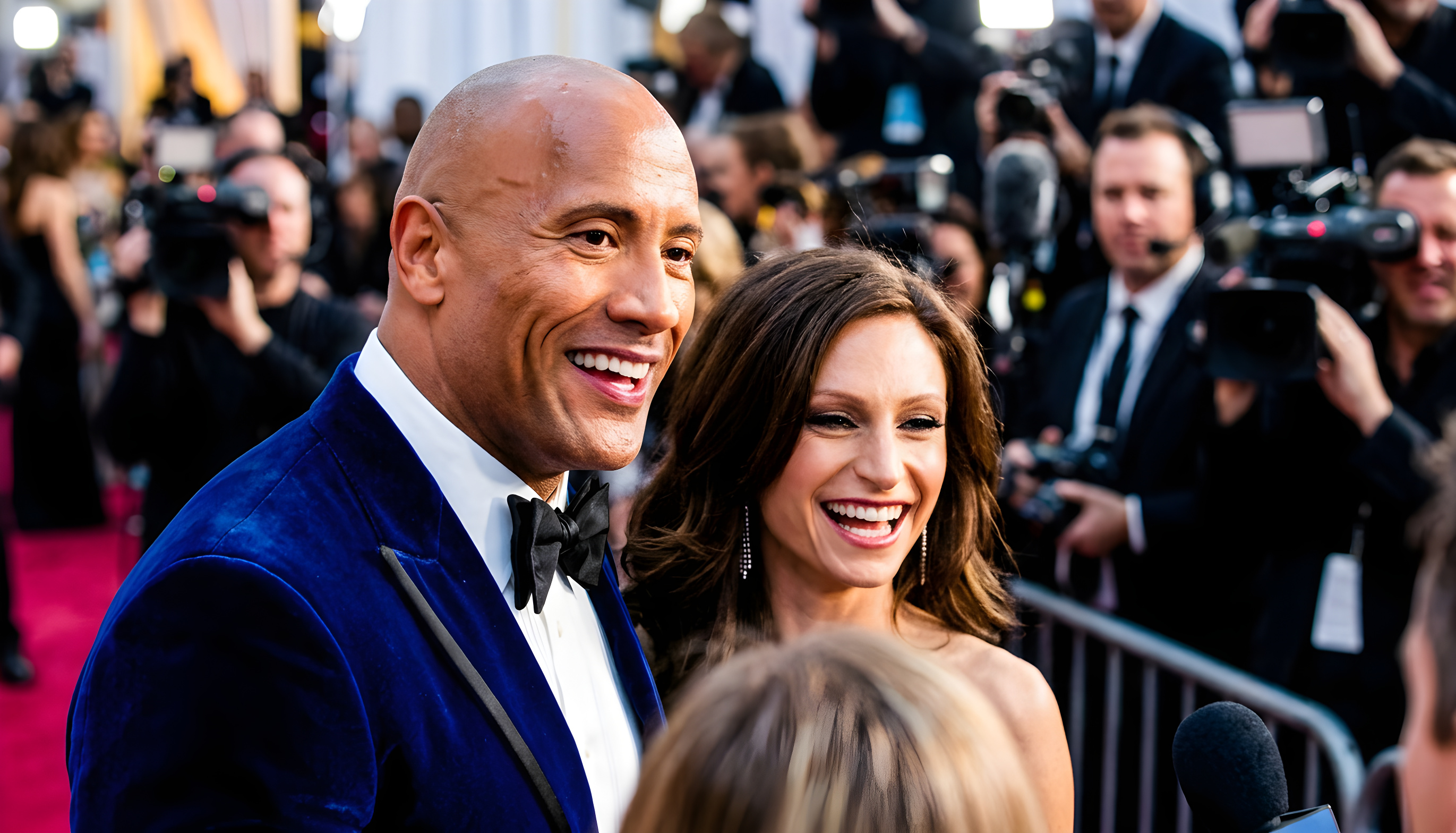 Dwayne Johnson hylder sin kone efter fælles filmprojekt