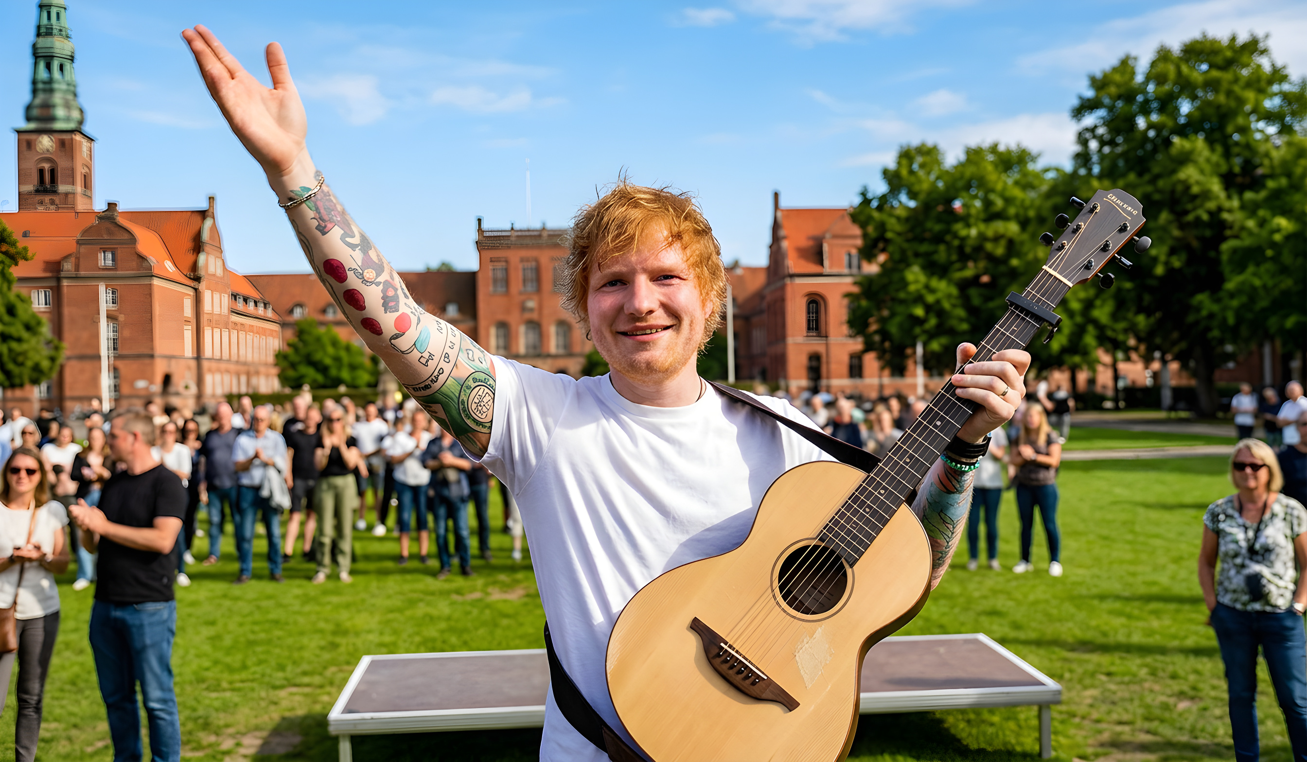 Ed Sheeran udvider sin velgørende fond til Irland