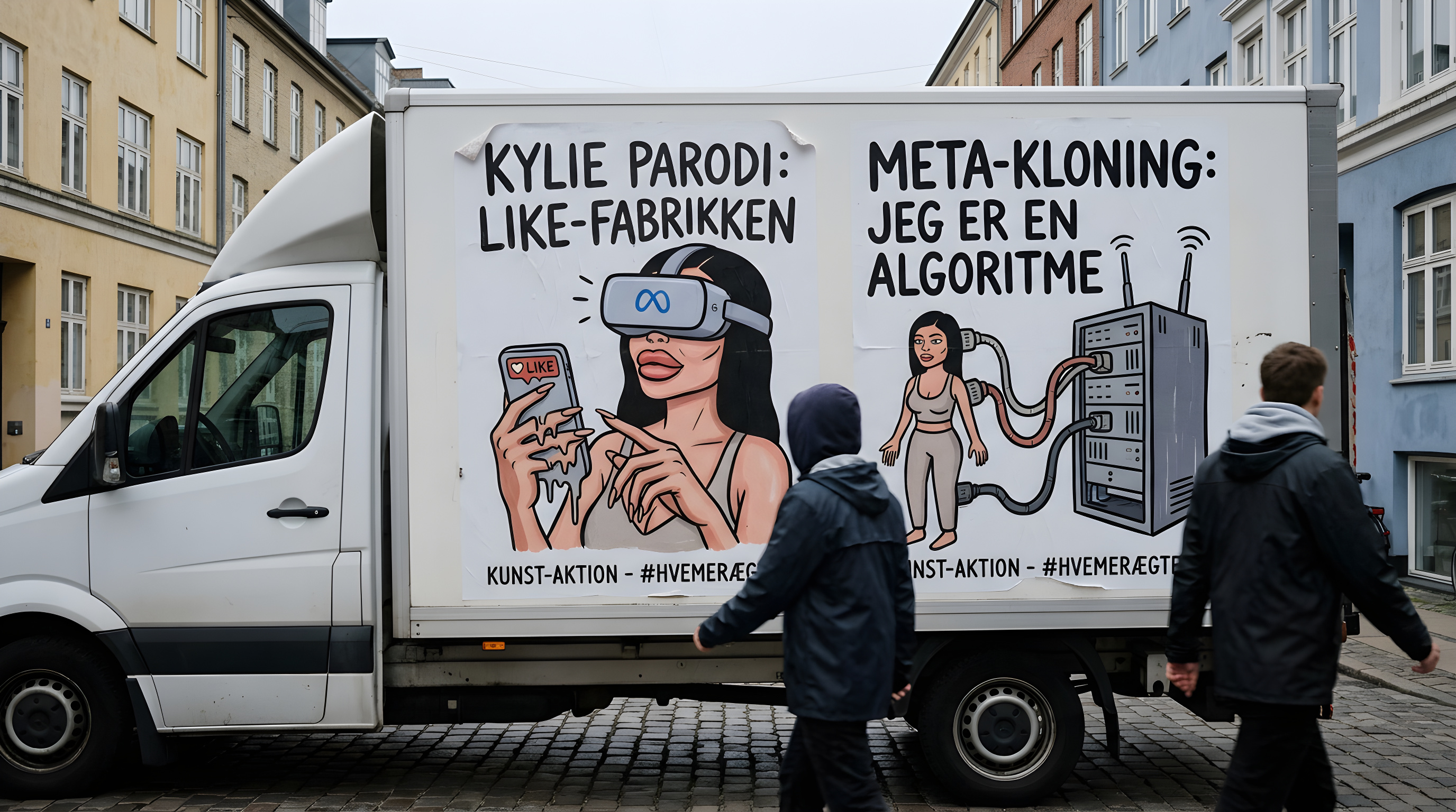 Kylie Jenner parodieres i opsigtsvækkende reklame