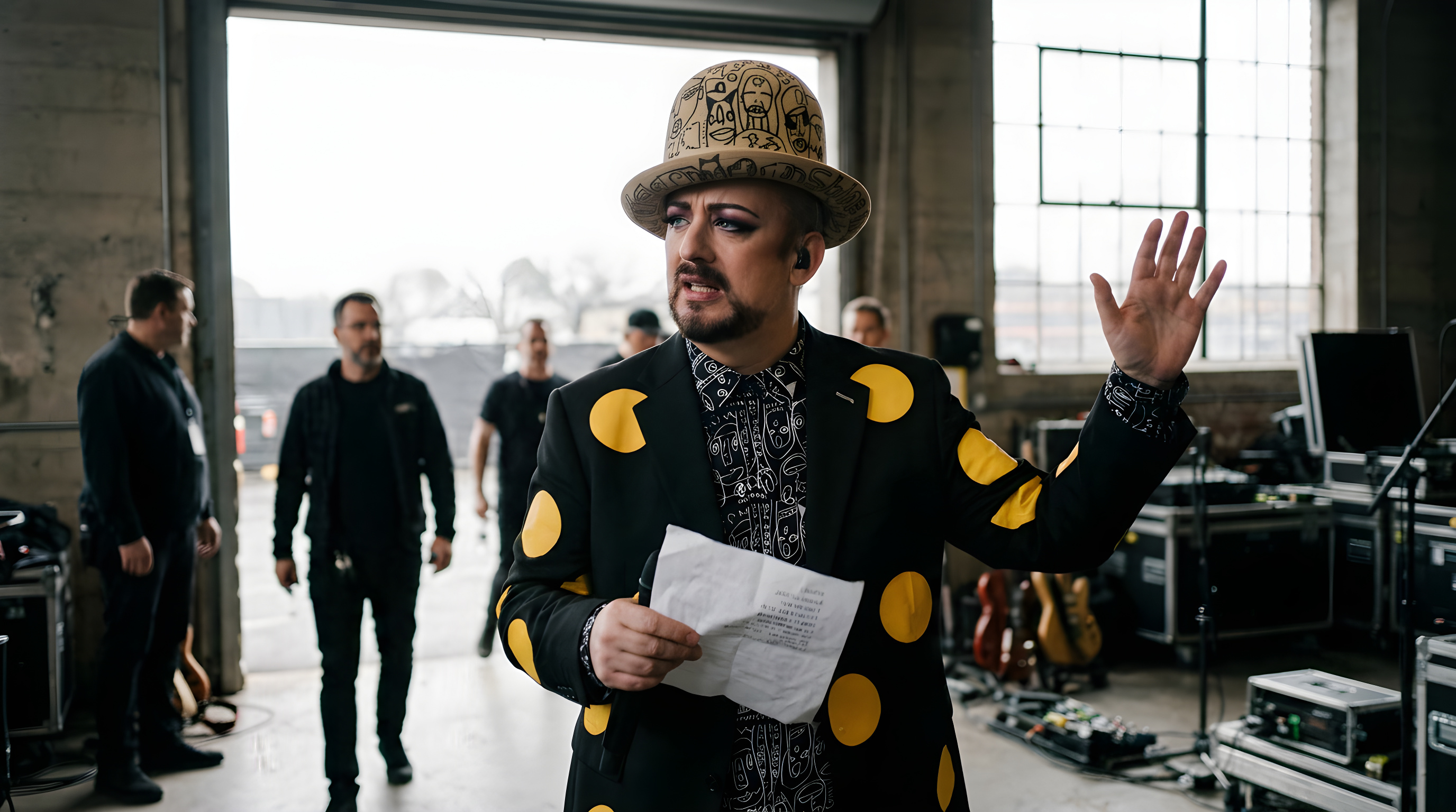 Boy George trækker sig fra stor musical efter sangstrid