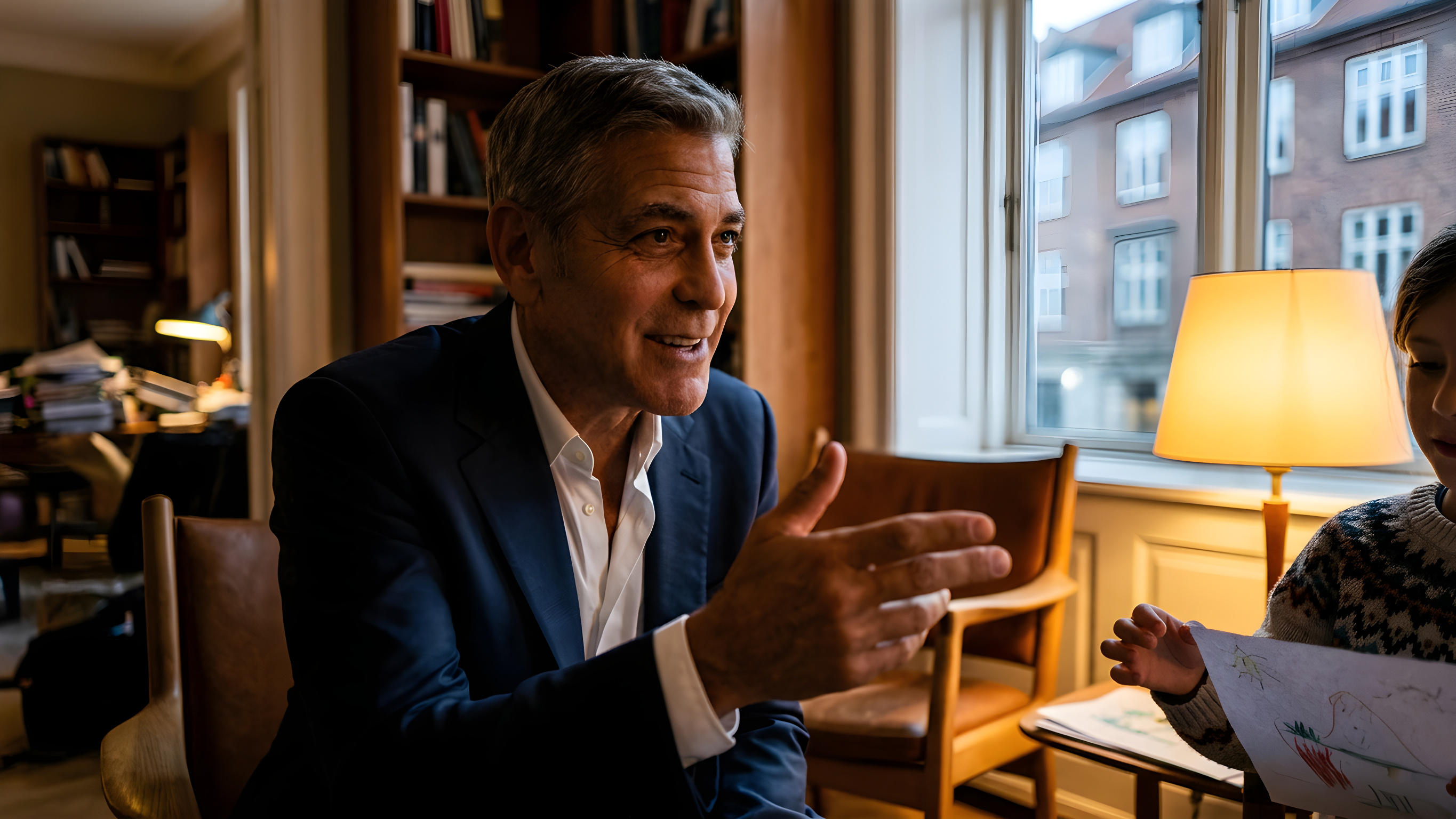 George Clooney sætter karrieren på pause for sine børn